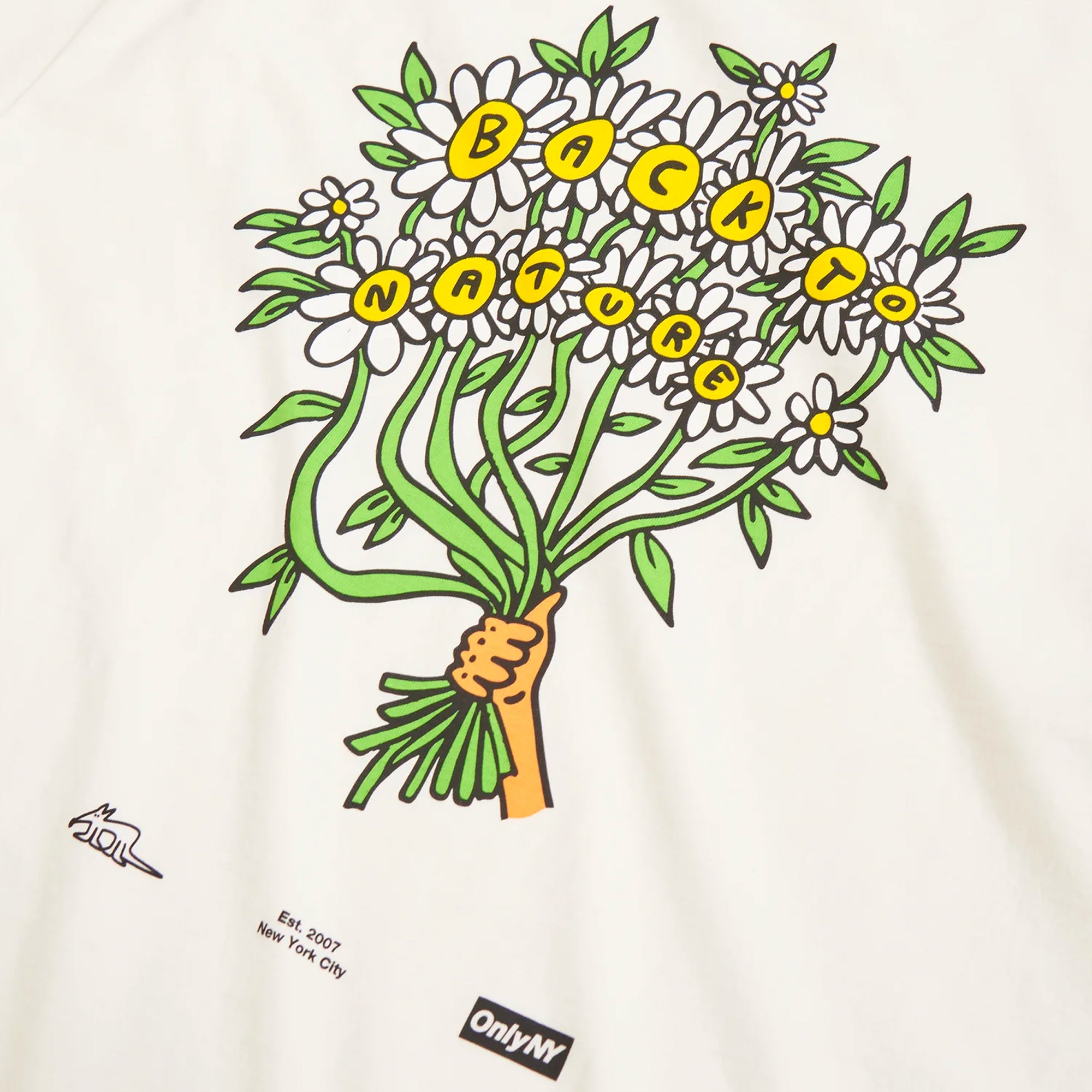 Only NY Mens Back To Nature SS Tee