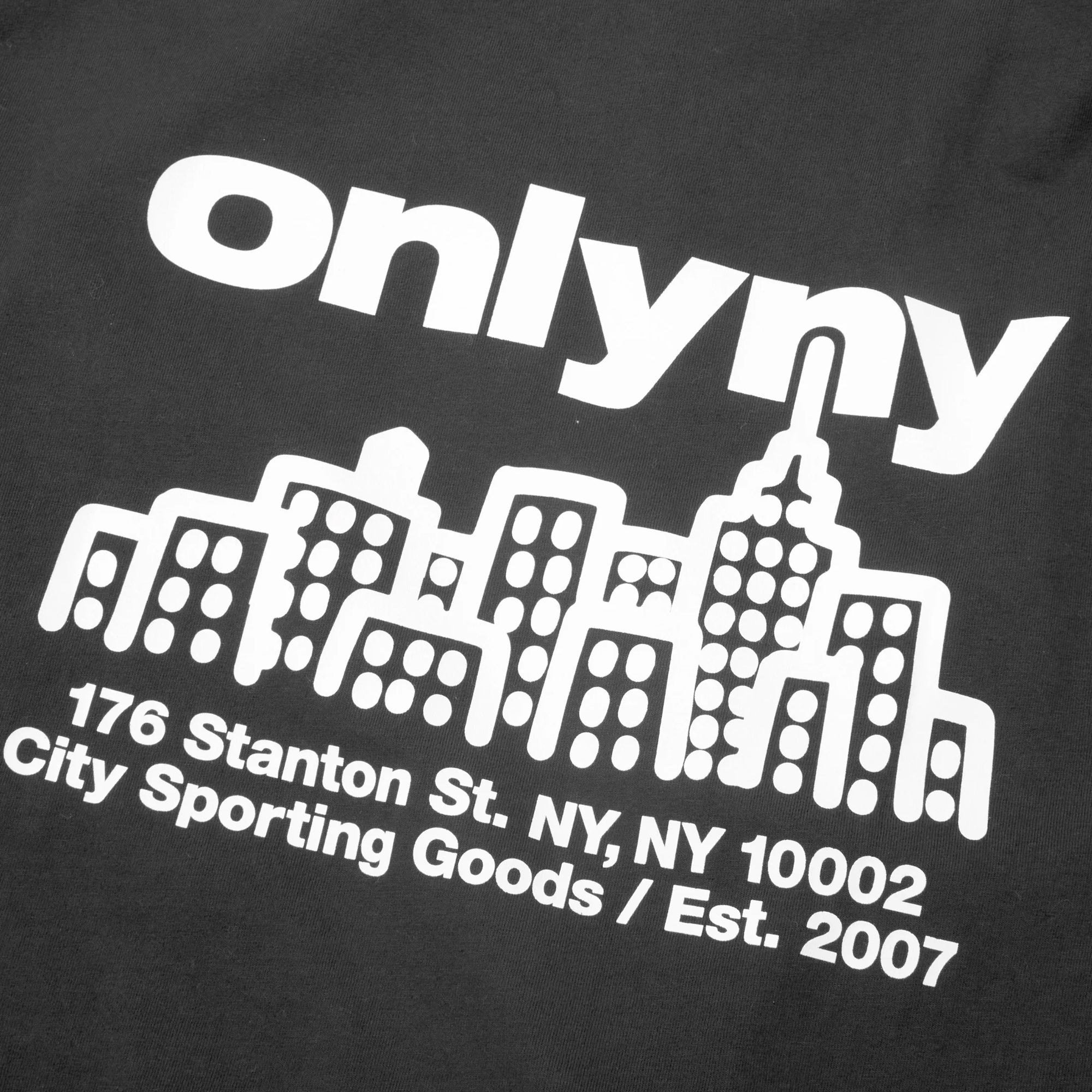 Only NY Mens Skyline Directory Tee