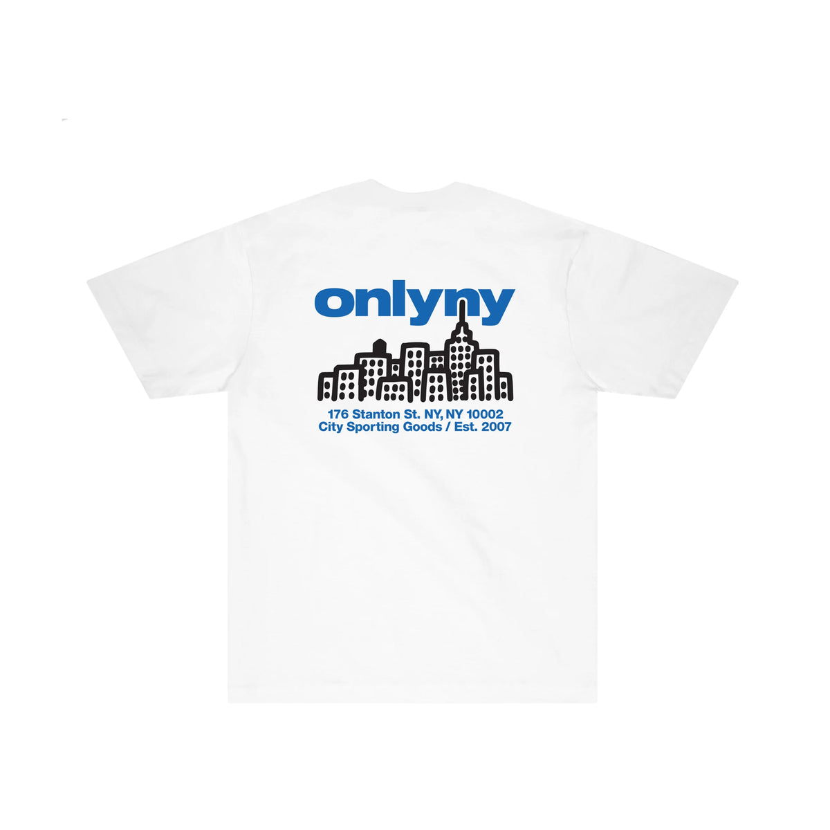 Only NY Mens Skyline Directory Tee – Extra Butter