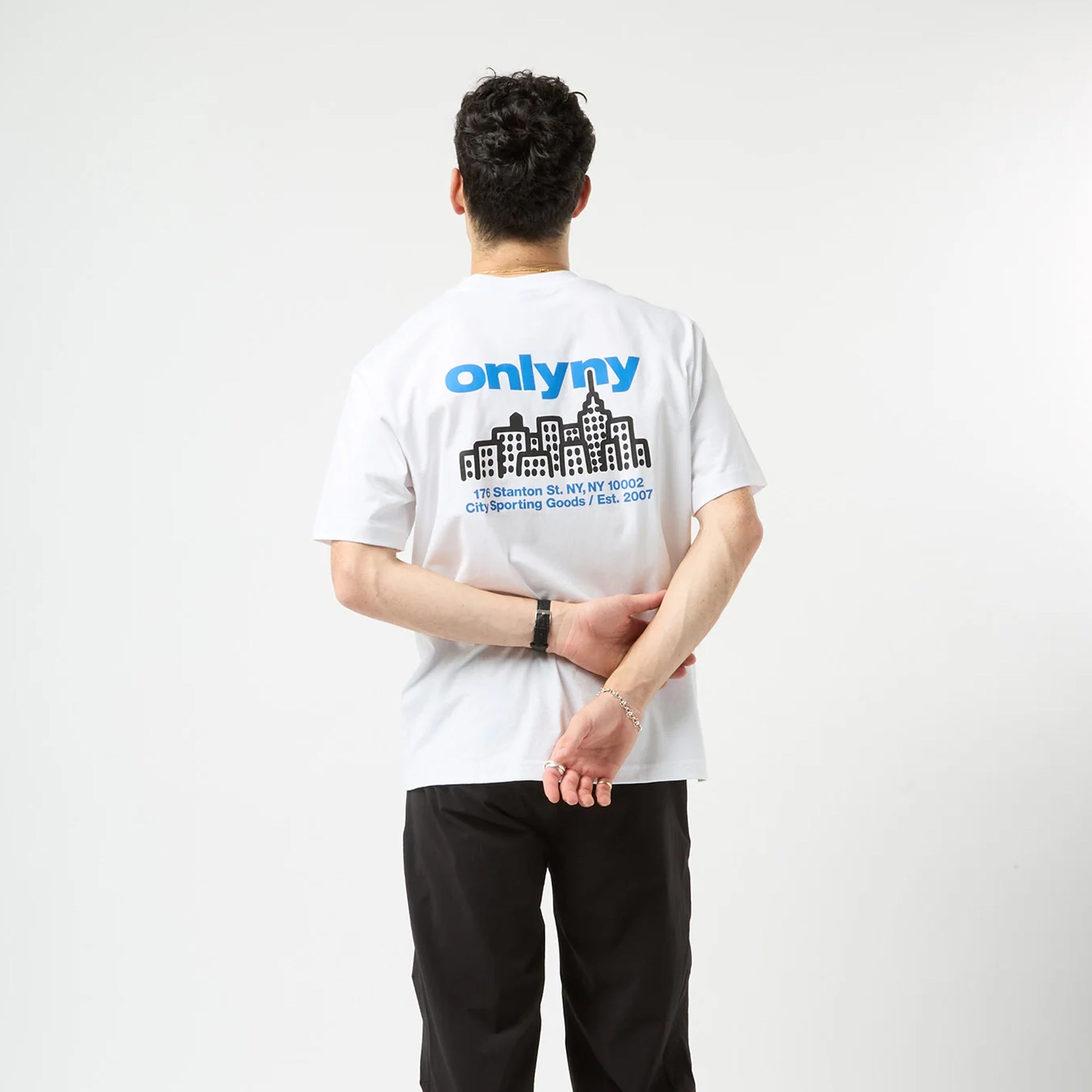 Only NY Mens Skyline Directory Tee