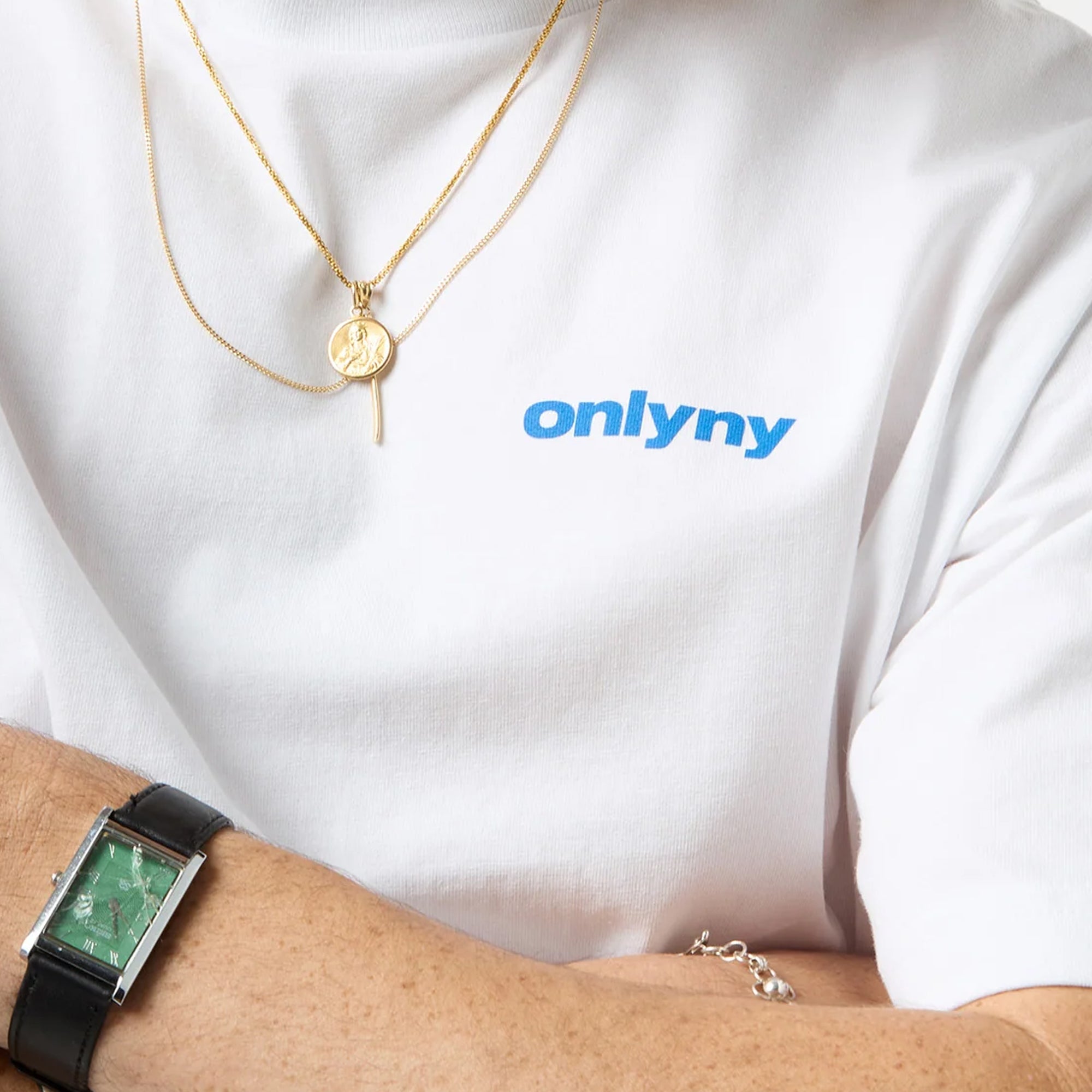 Only NY Mens Skyline Directory Tee