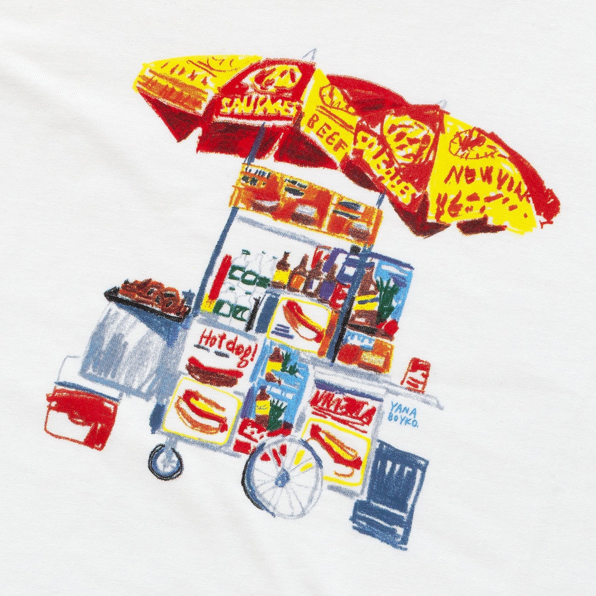 Only NY Mens Hotdog Stand Tee