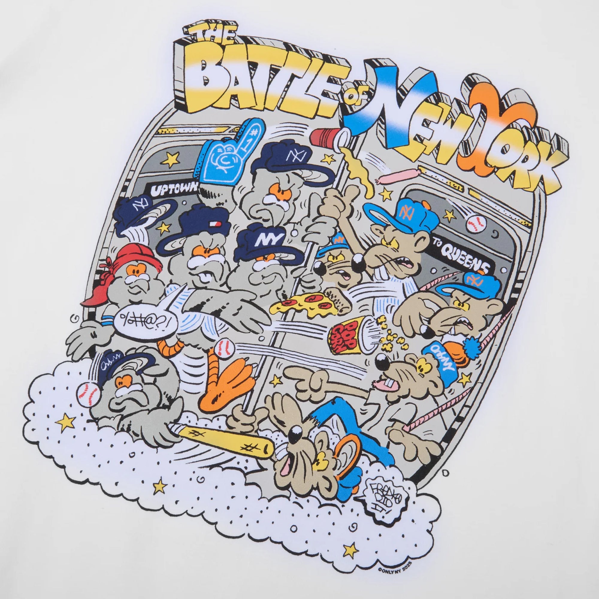 Only NY Mens The Battle of New York Tee