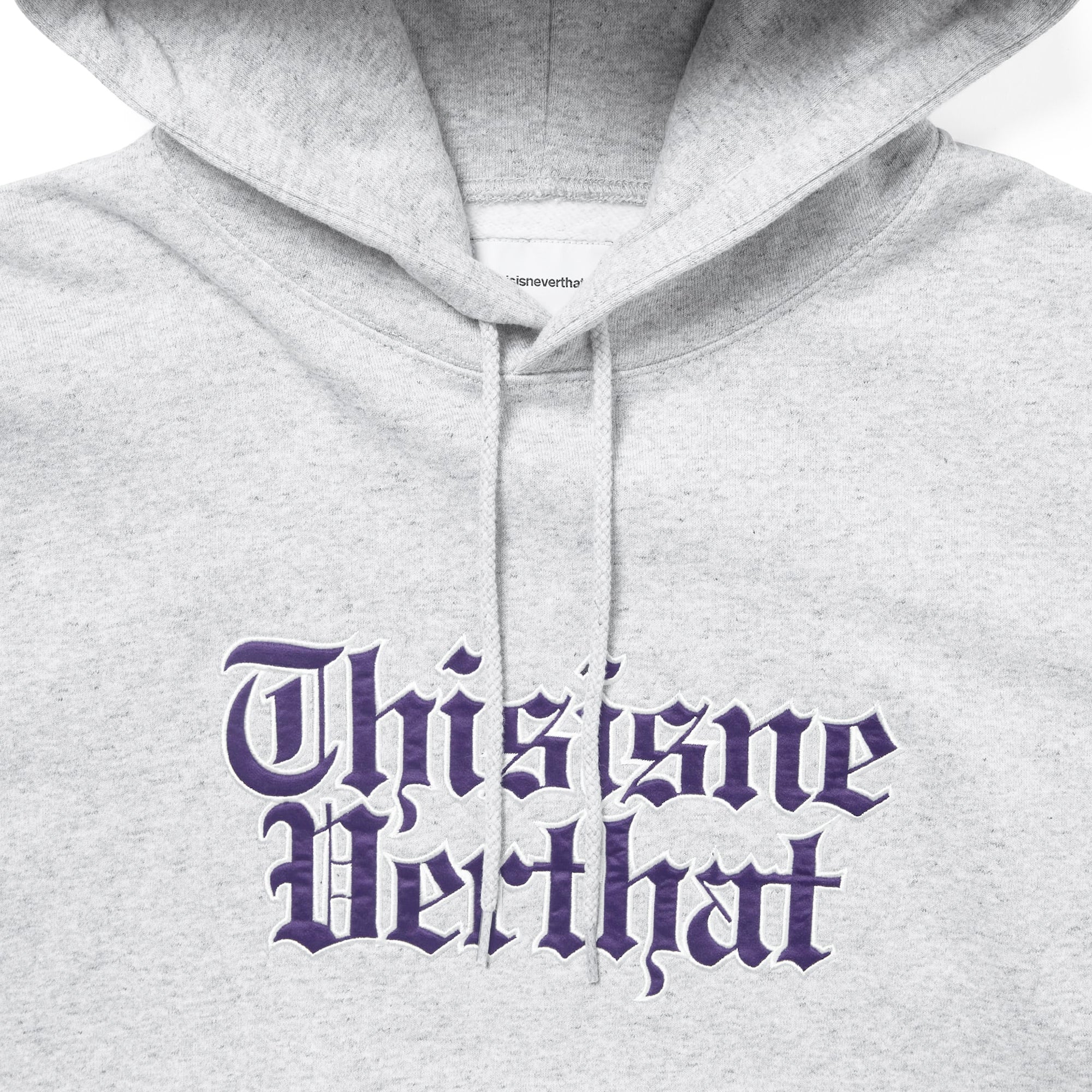 Thisisneverthat Mens Old English Logo Hoodie