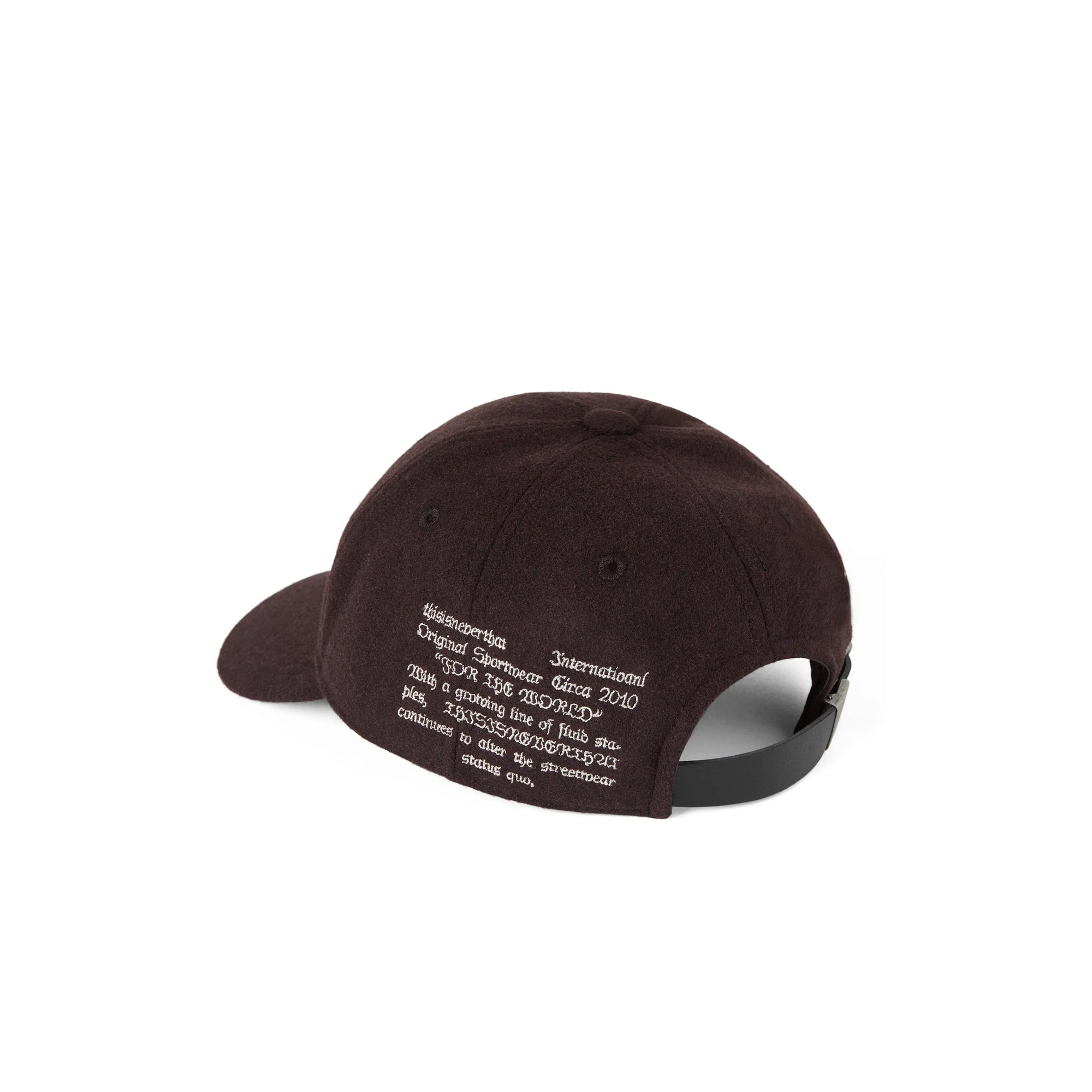 Thisisneverthat N Felt Applique Cap