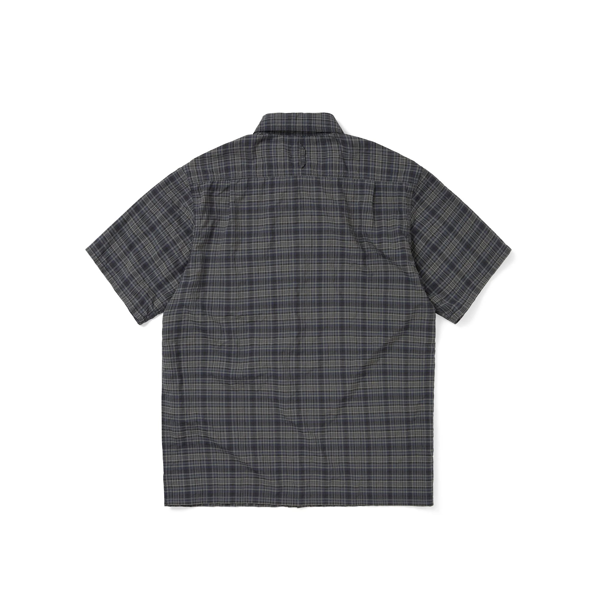 Thisisneverthat Mens Plaid S/S Fishing Shirt