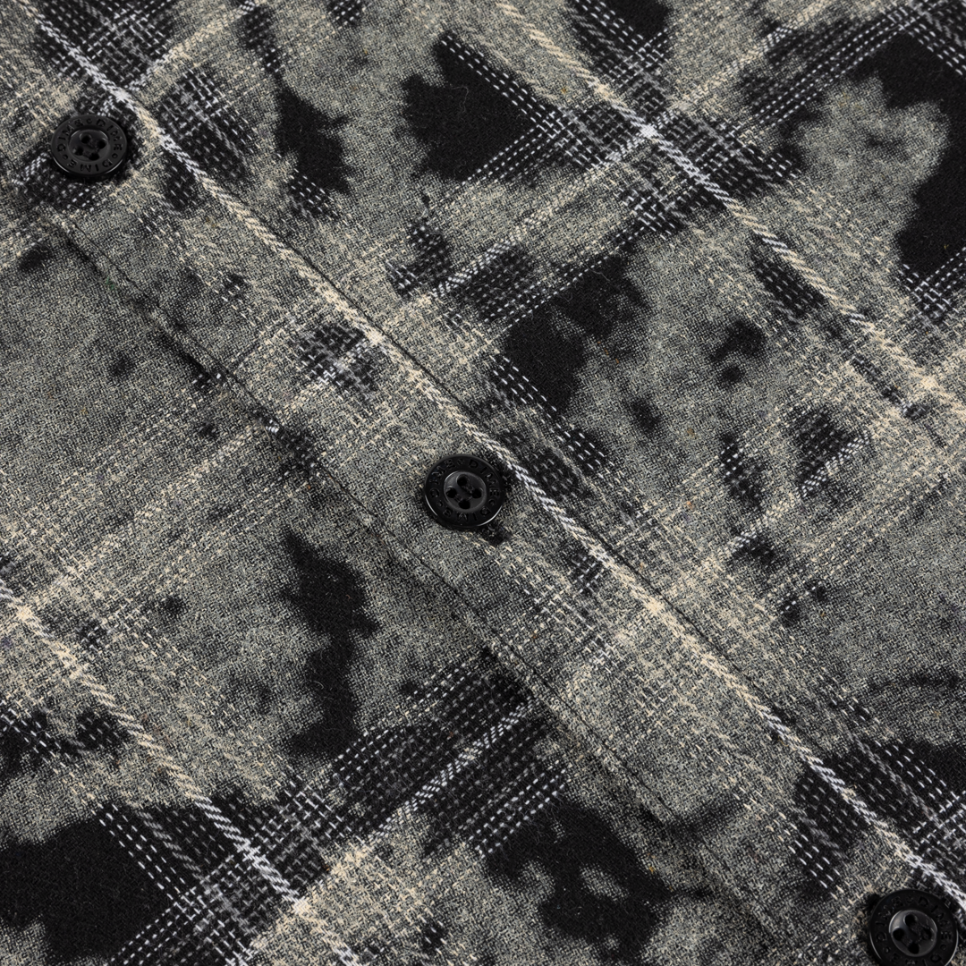 Dime Mens Plaid Flannel Shirt