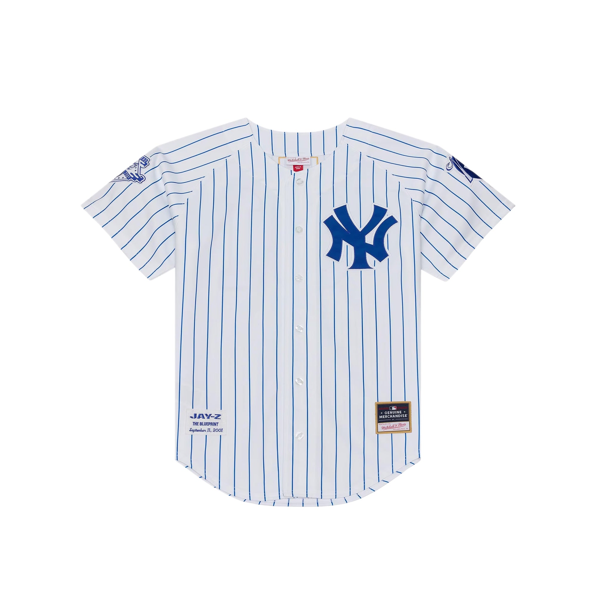 Mitchell & Ness x Jay-Z The Blueprint x New York Yankees  Jersey card image