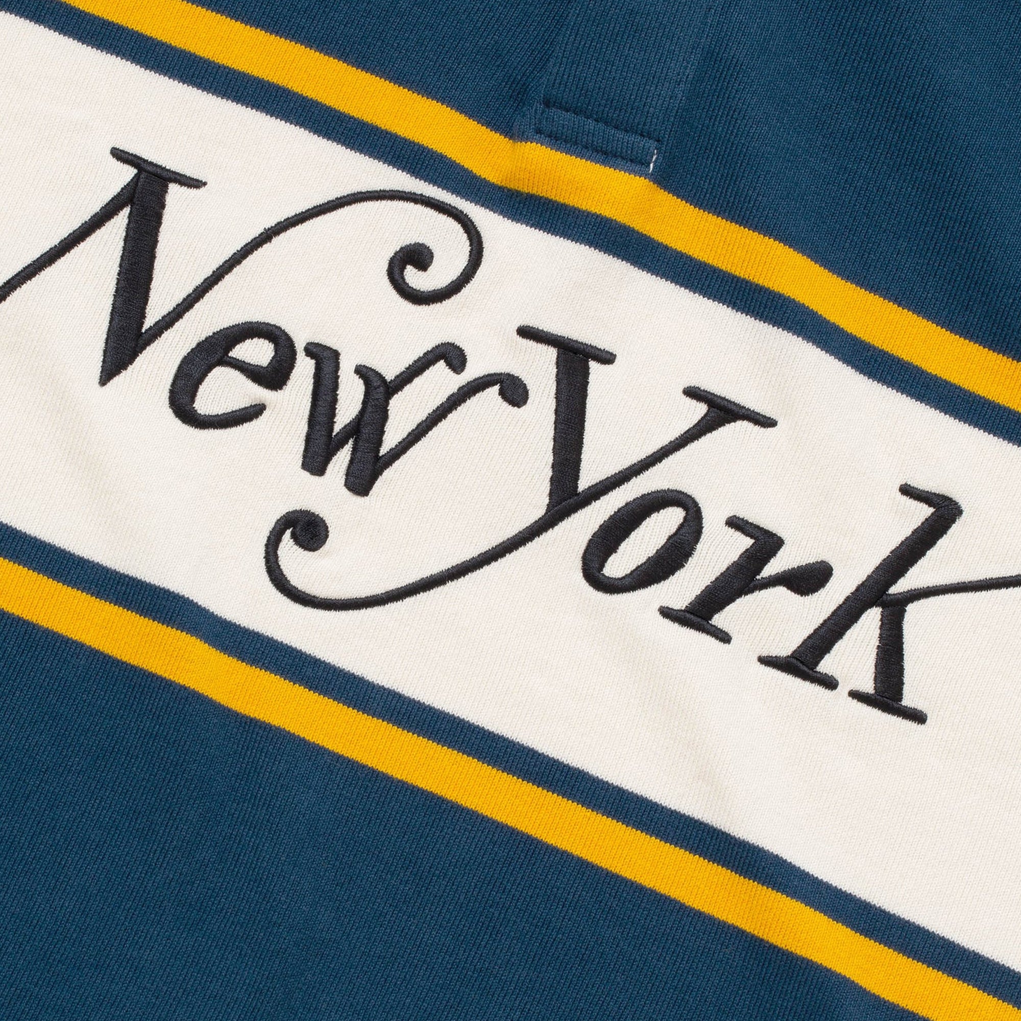 Only NY Mens New York Rugby Stripe Shirt