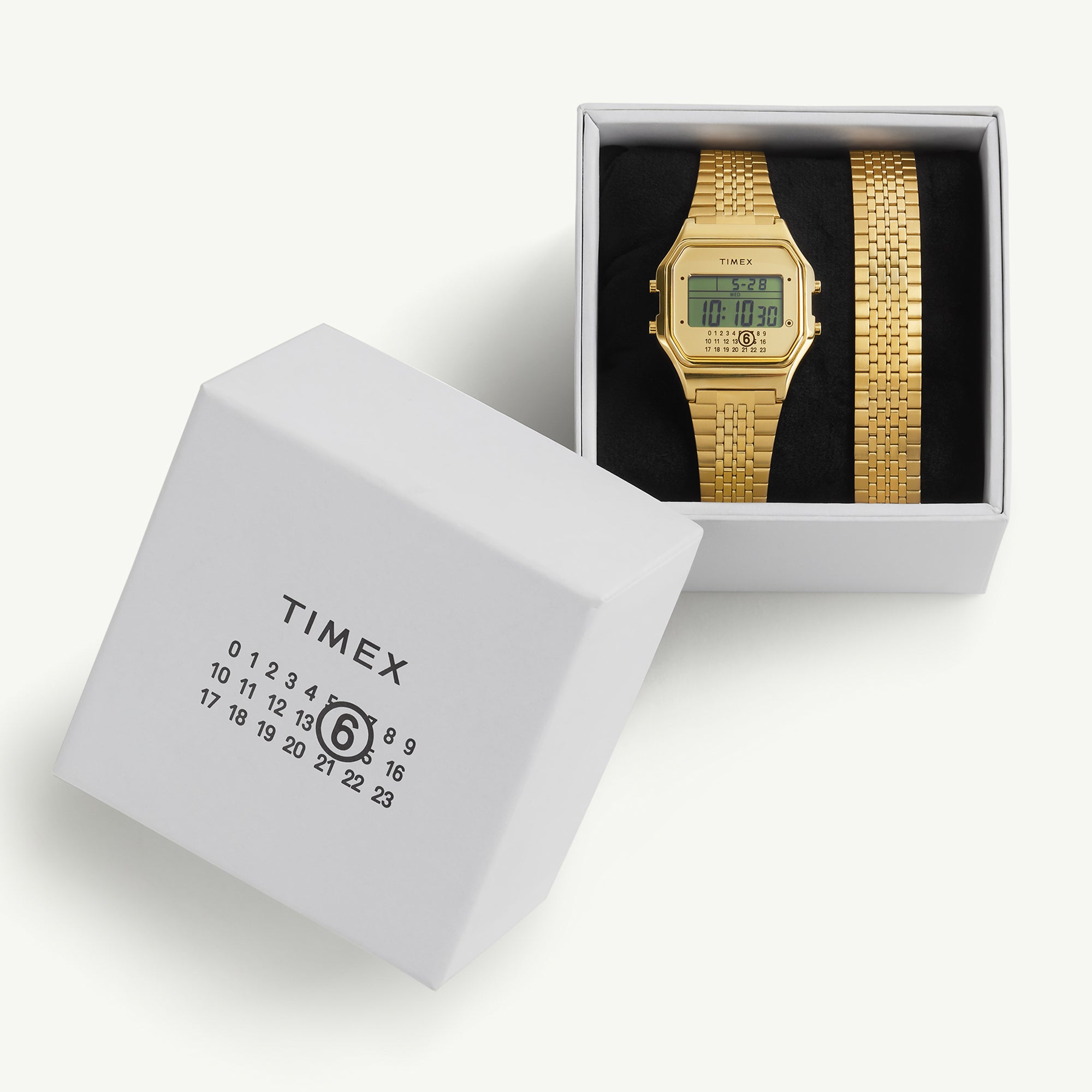 MM6 x Timex T80 Gift Set マルジェラ MM6 Maison Margiela x Timex T80 34mm Watch Gift Set – Extra Butter