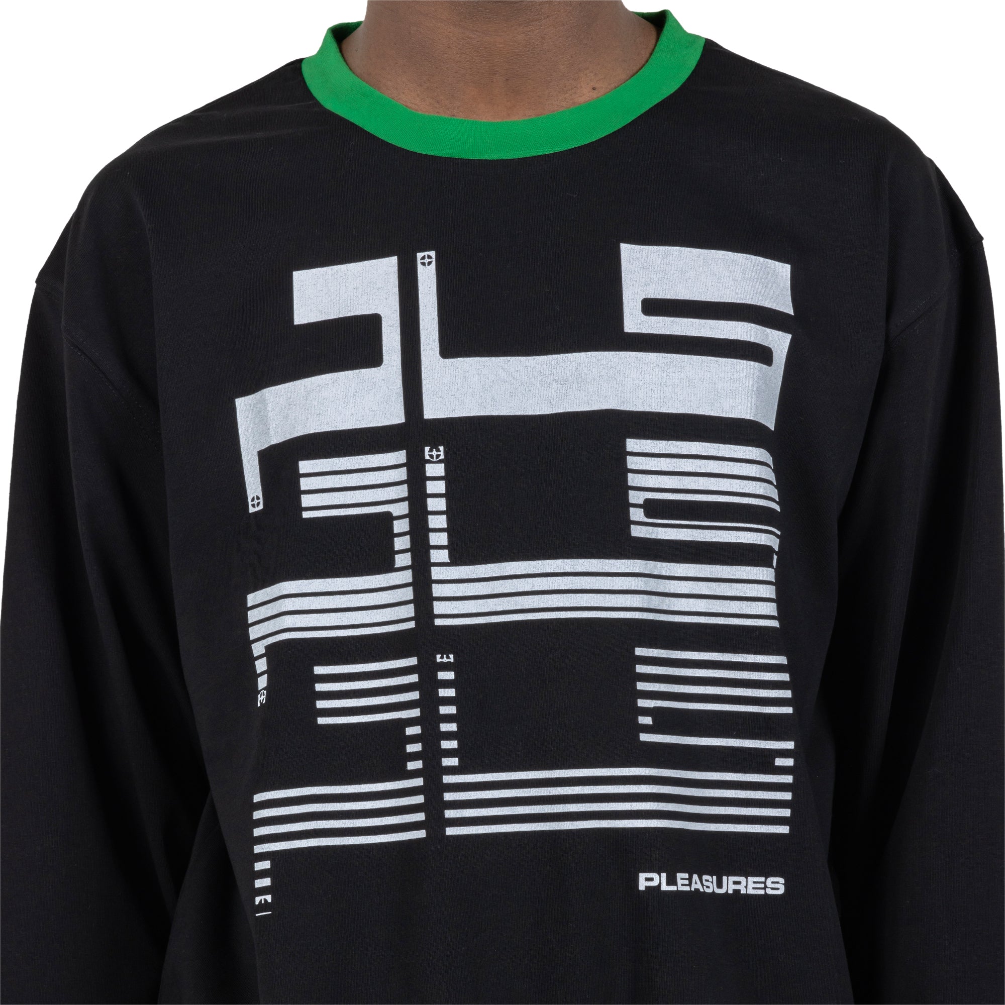 Pleasures Mens Tier Heavyweight LS Tee