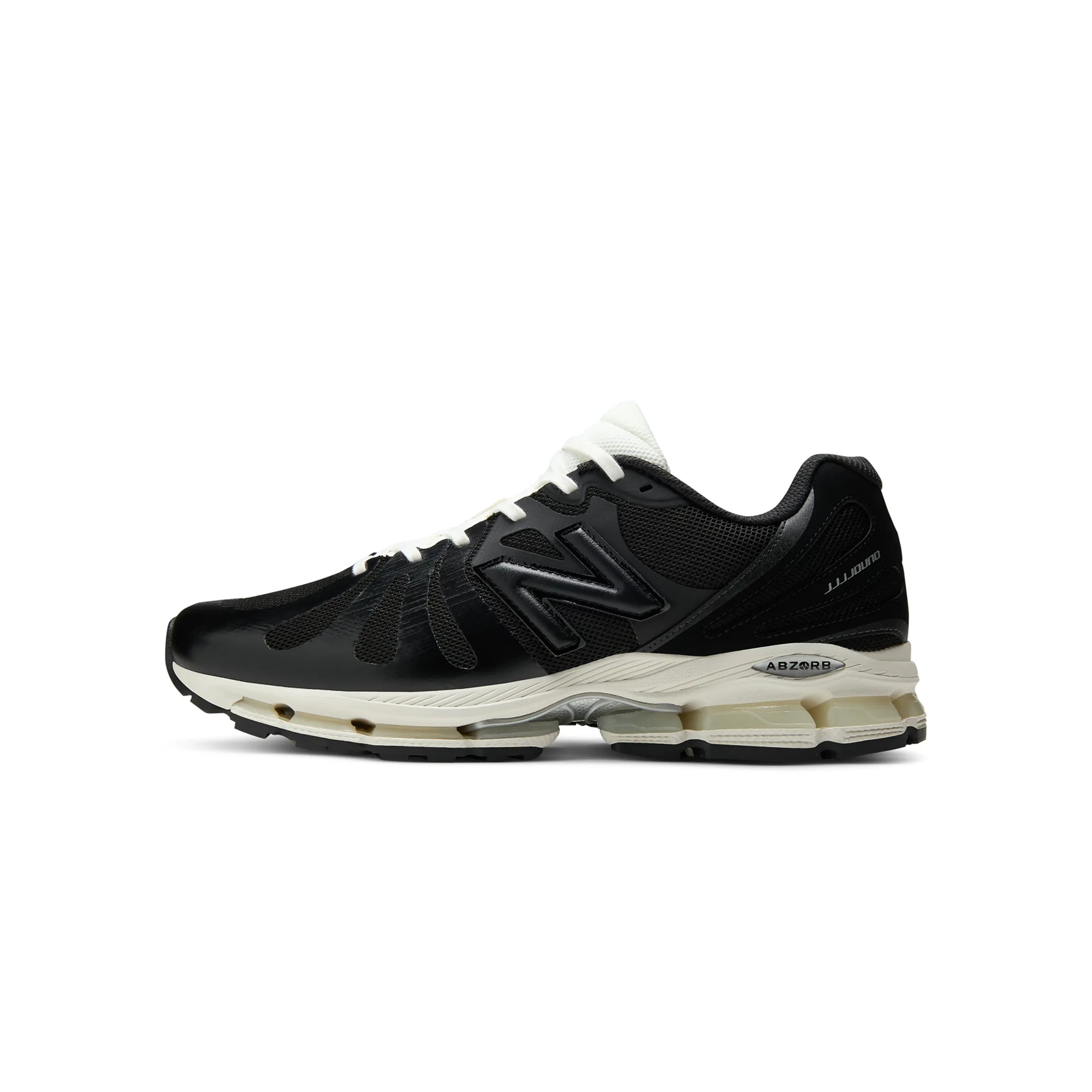Black/White Sneakers on a white background