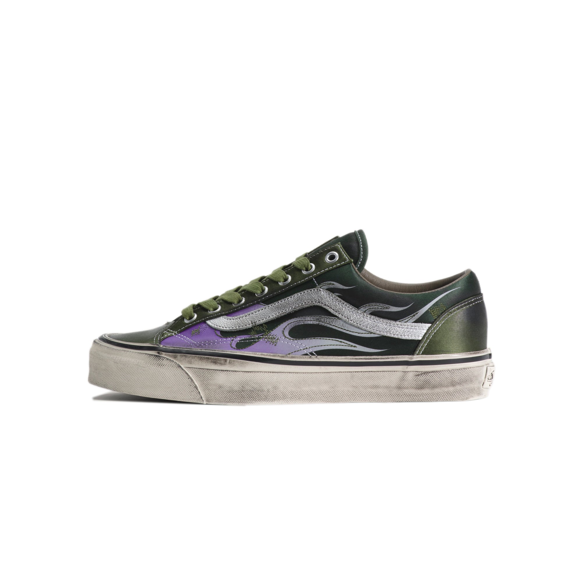 Vans Mens LX Old Skool 36 Archive Flame Shoes – Extra Butter