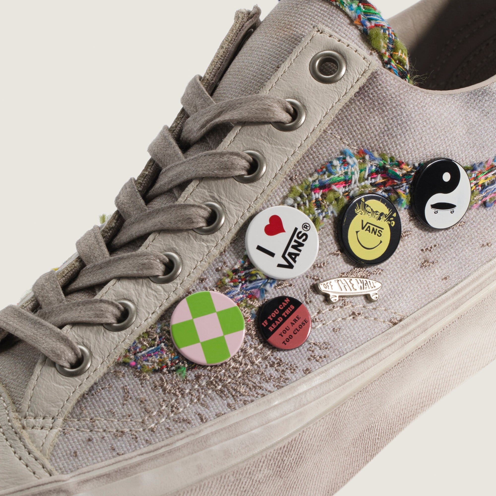 Souvenir Oatmeal Sneakers on a white background