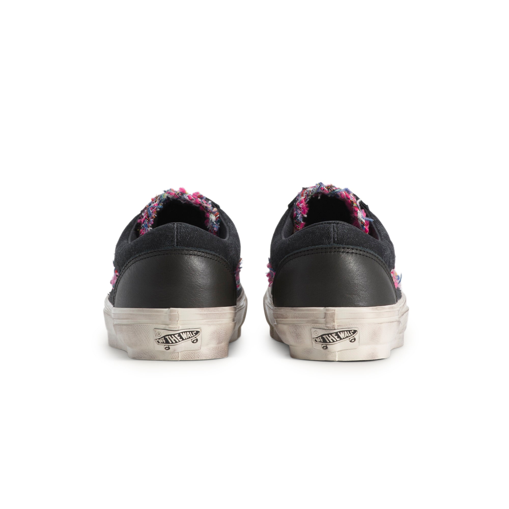 Souvenir Faded Black Sneakers on a white background