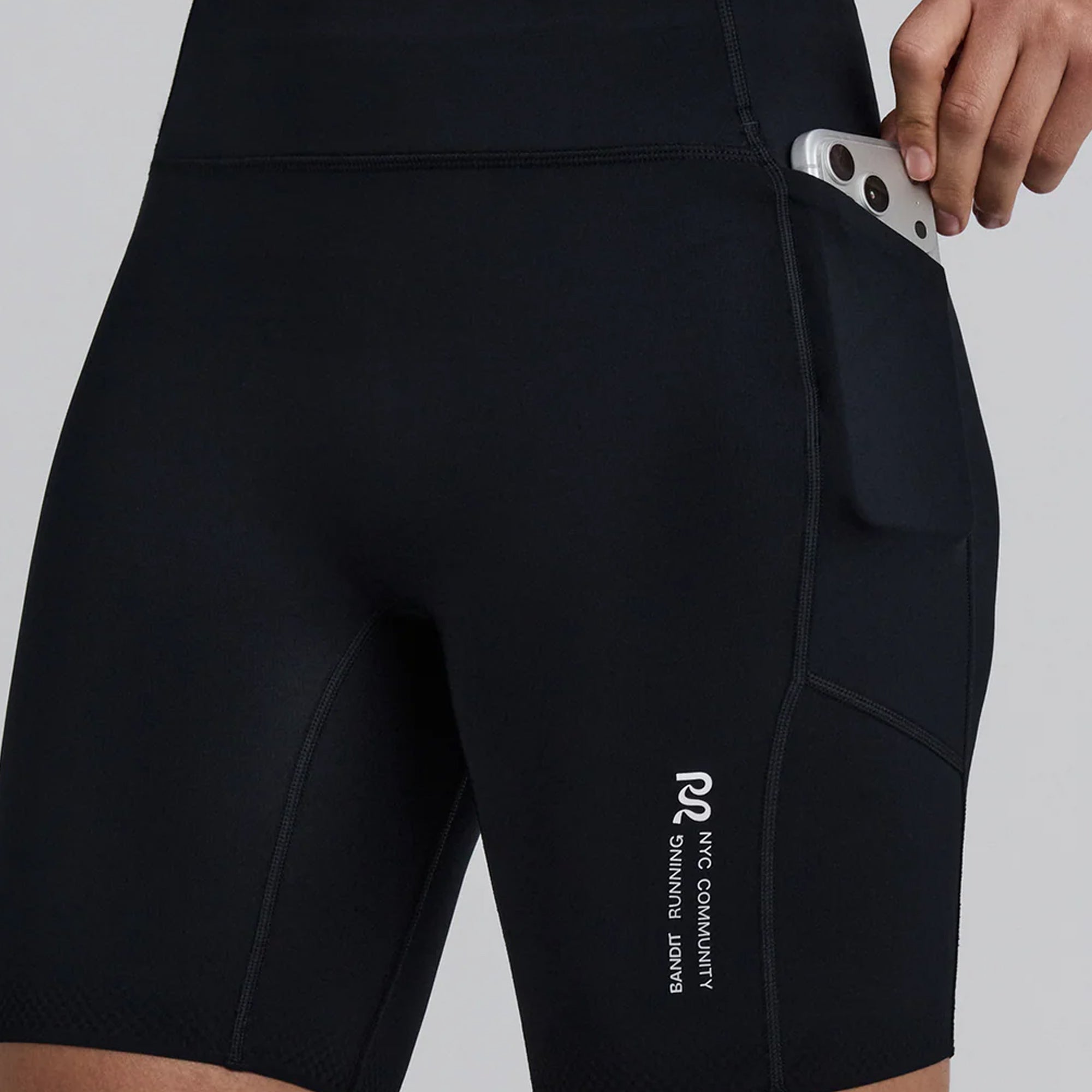 Bandit Running Womens Stamina High Waist 7" Compression Short