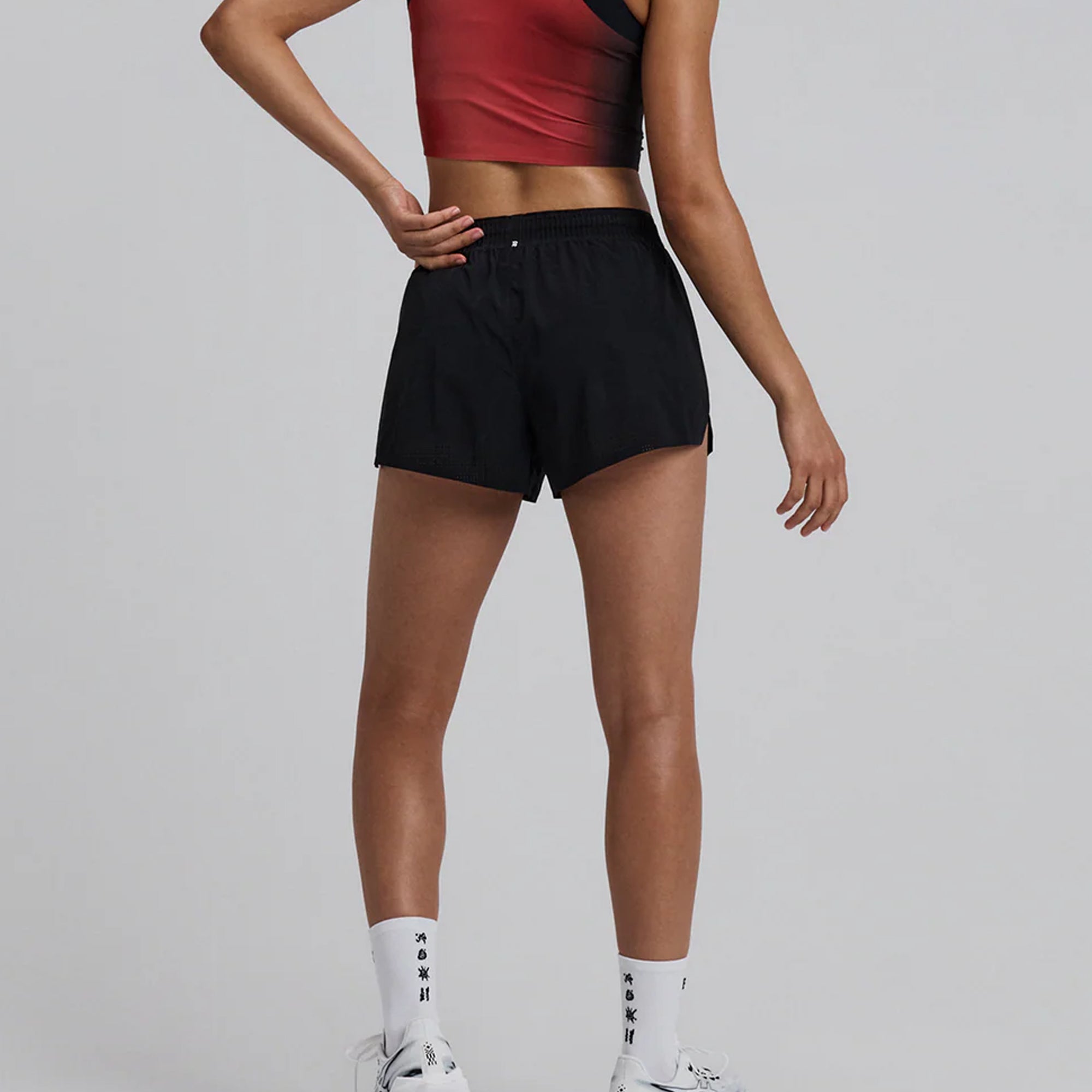 Bandit Running Womens Vento Bonded Ridge Wastband Split Short