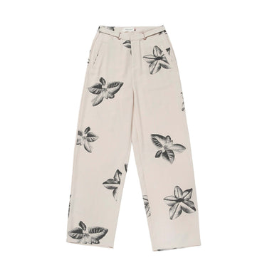 Honor The Gift Womens Floral Print Trousers