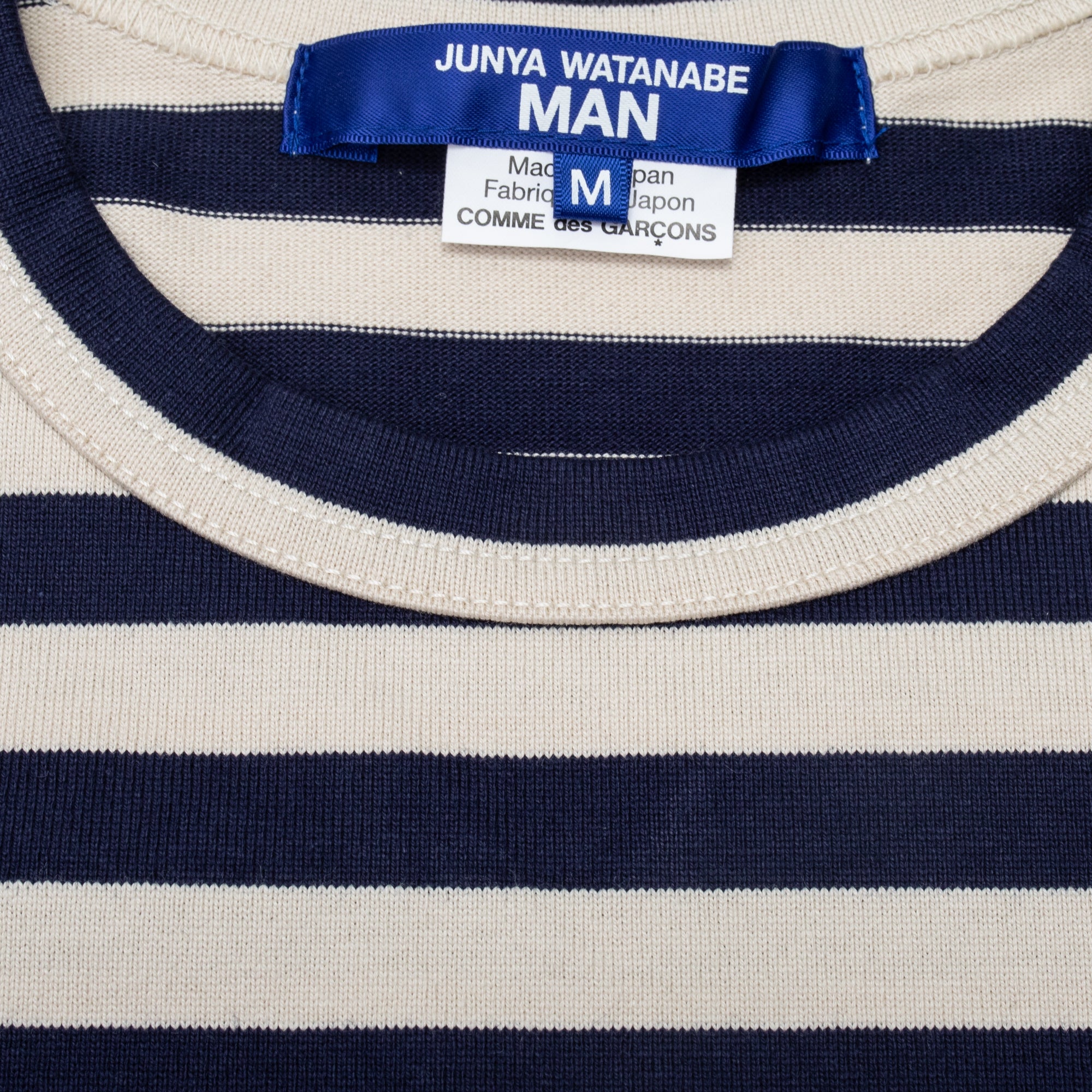 Junya Watanabe MAN Crewneck Striped Tee