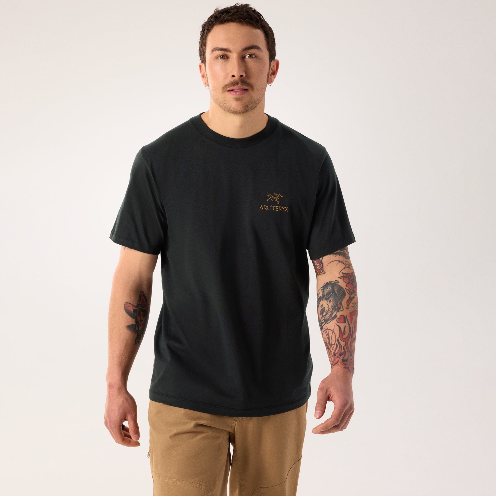 Arc'teryx Mens Kragg SL Cotton Bird Word Tee