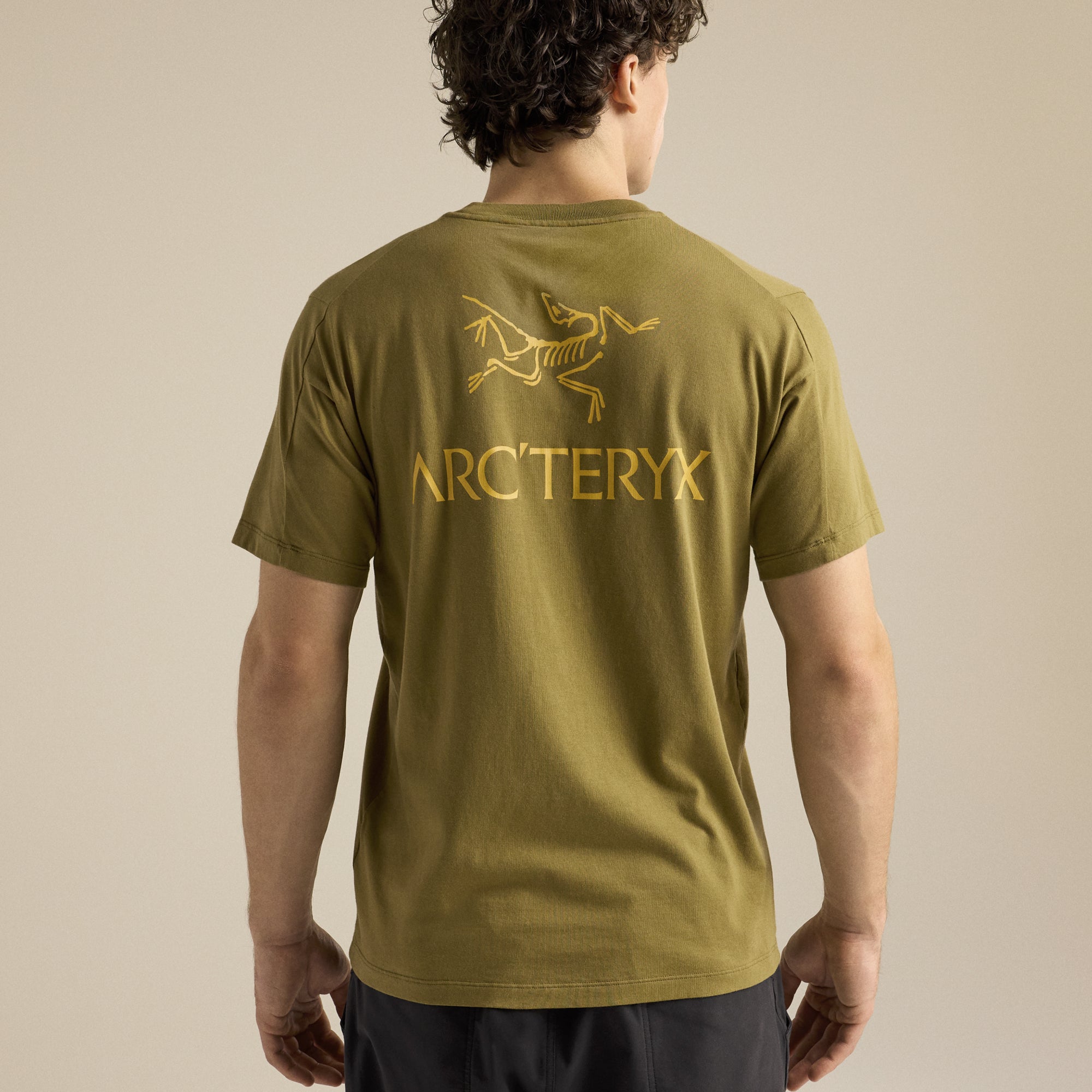 Arc'teryx Mens Kragg SL Cotton Bird Word Shortsleeve Tee