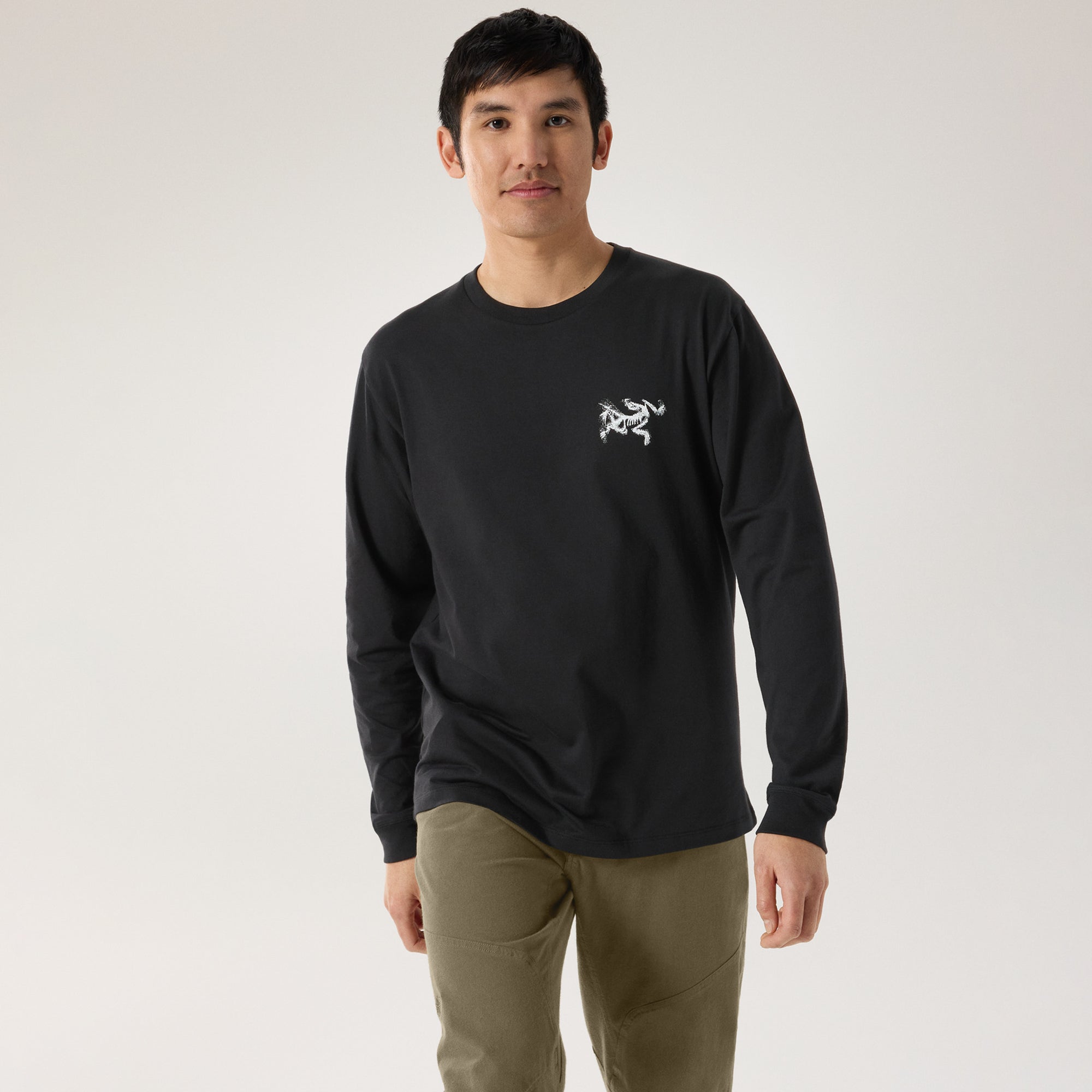 Arc'teryx Mens Kragg SL Cotton Bird Tile L/S Shirt