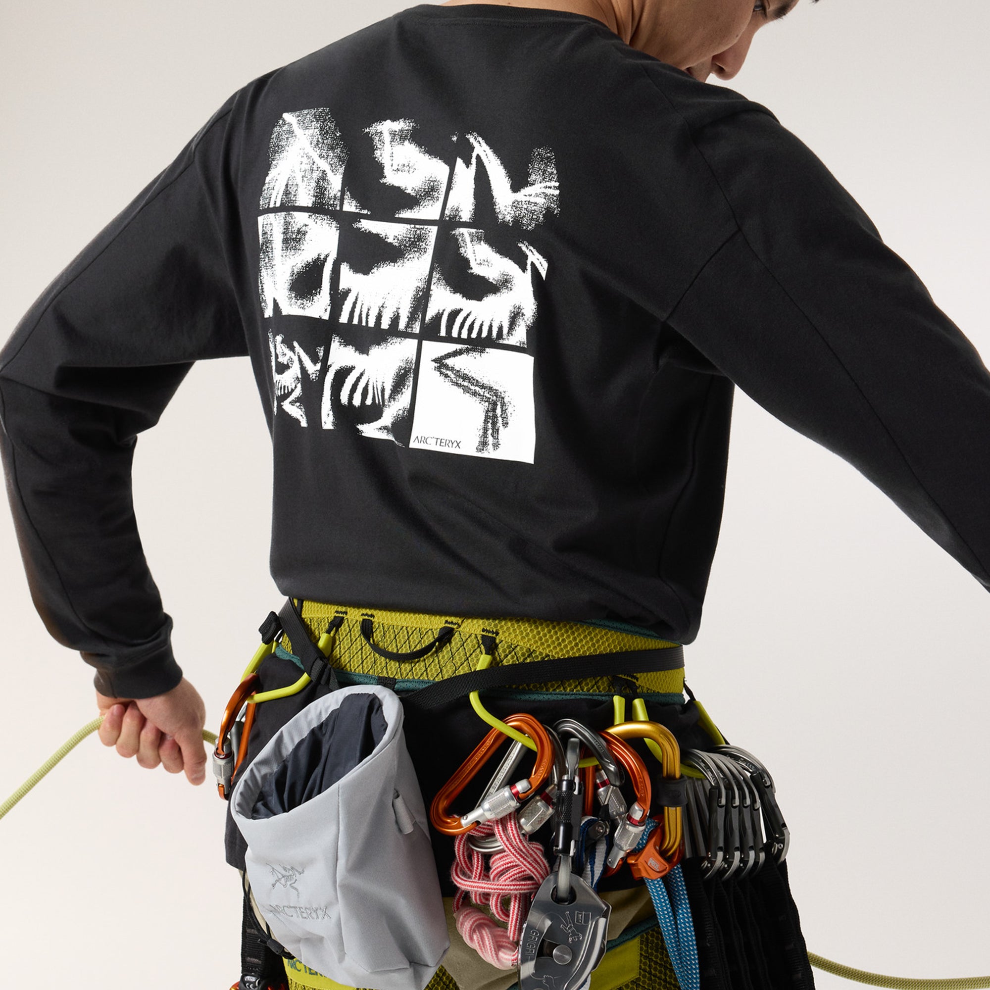 Arc'teryx Mens Kragg SL Cotton Bird Tile L/S Shirt