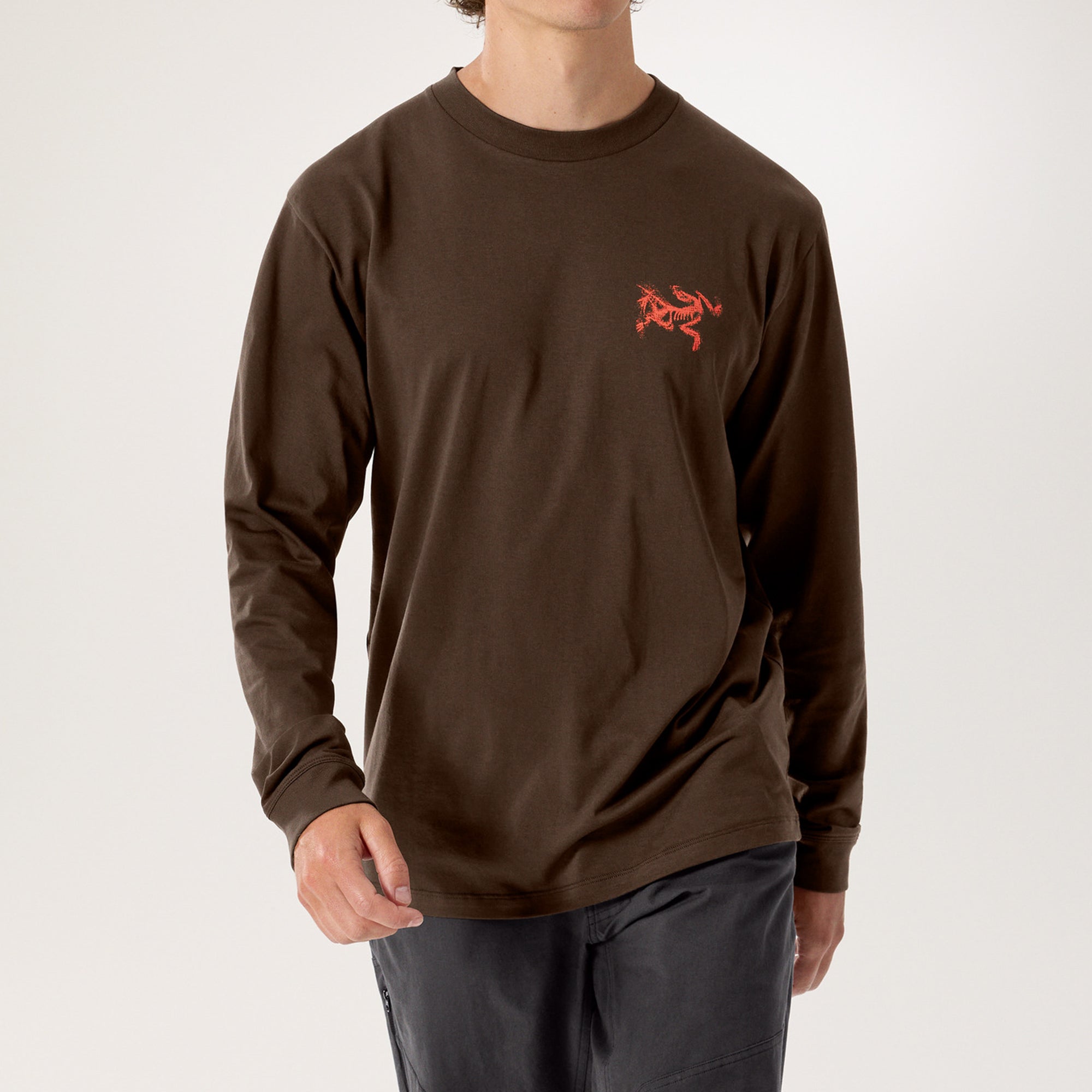 Arc'teryx Mens Kragg SL Cotton Bird Tile L/S Shirt