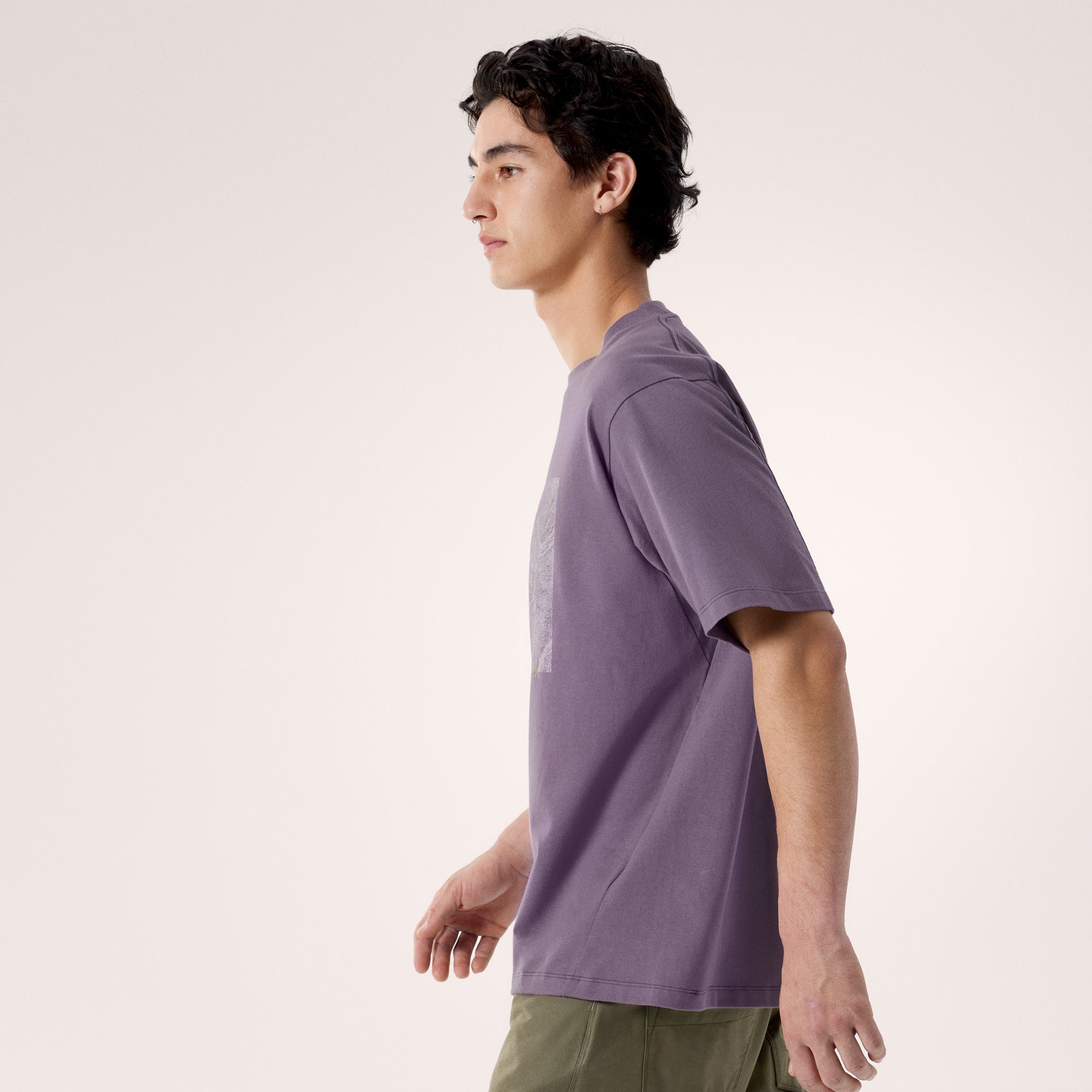 Arc'teryx Mens Kragg Cotton Lithographica Tee