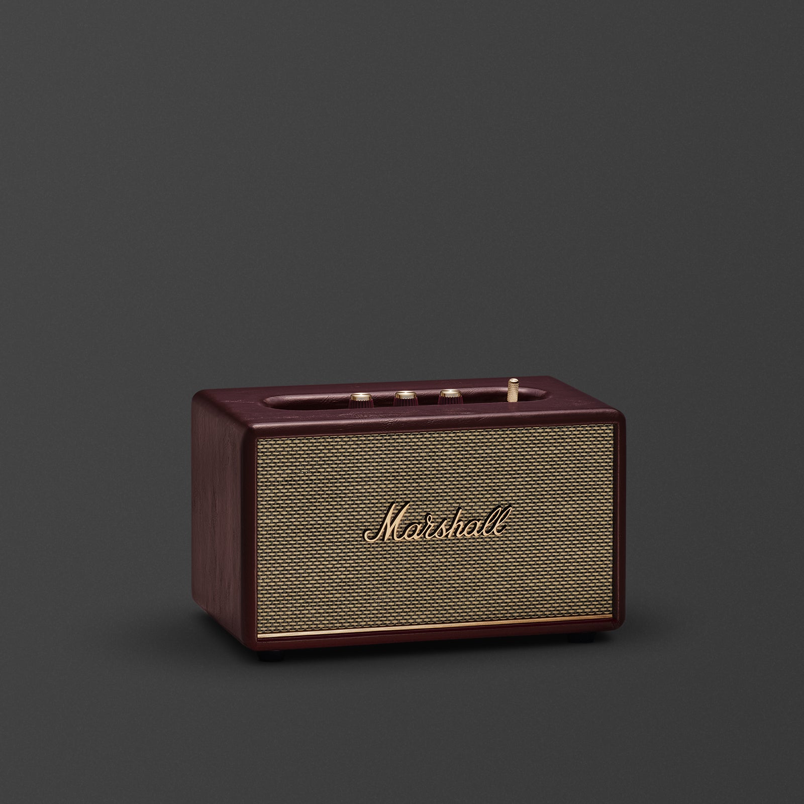 Marshall Acton III Burgundy Speaker