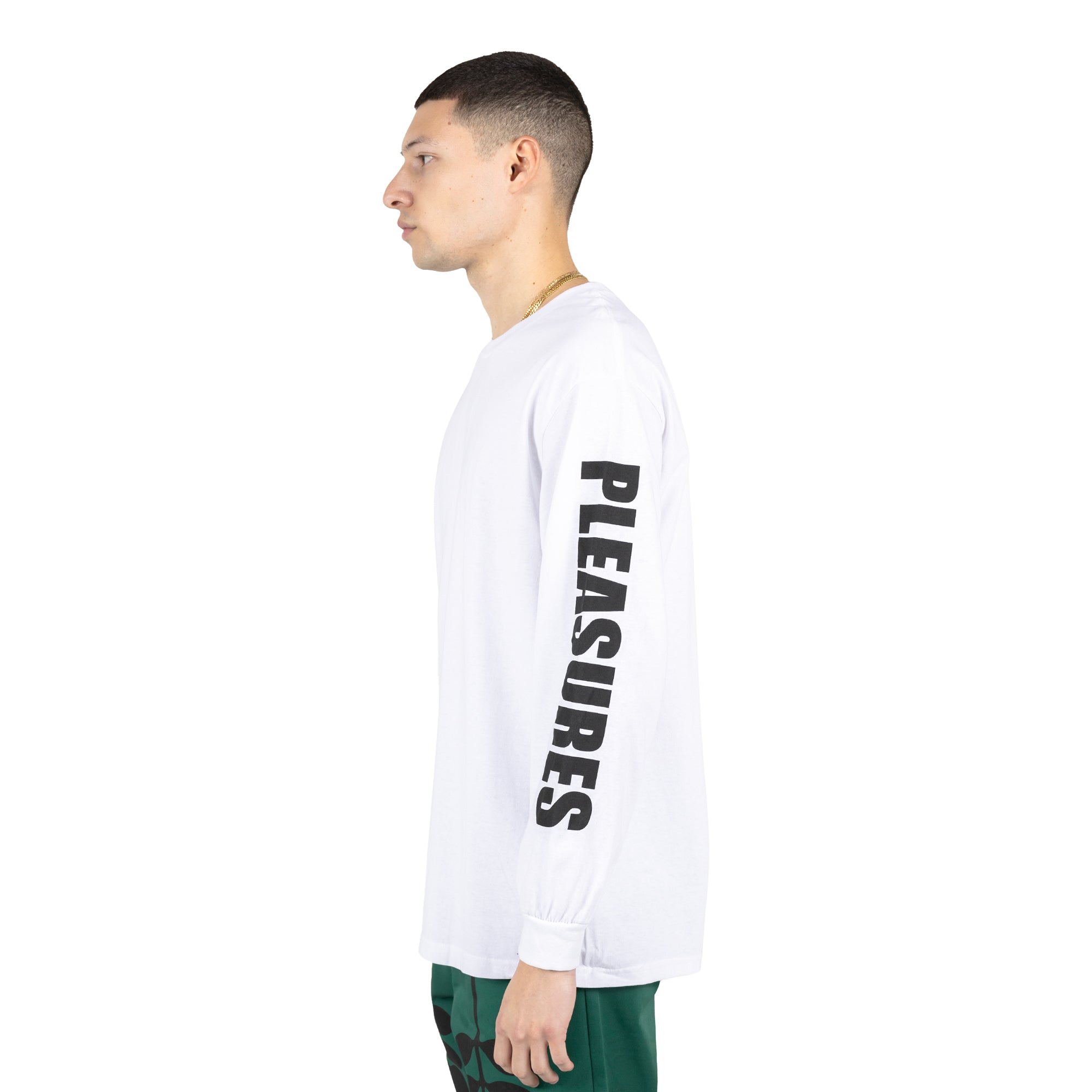 Pleasures Mens Art News LS Tee