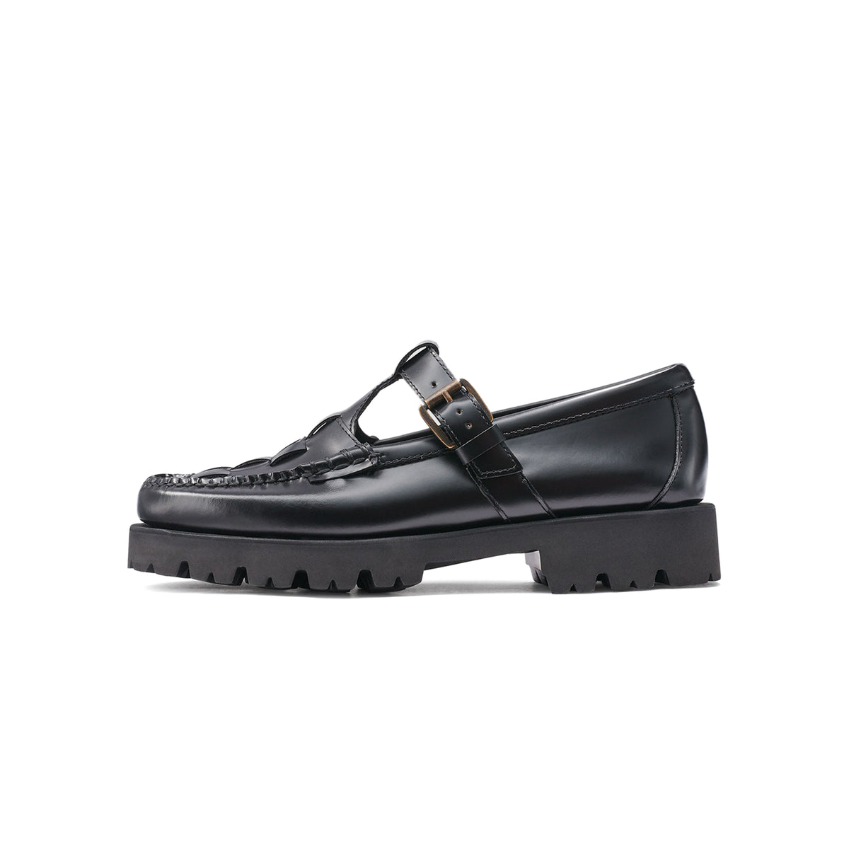 Weejuns Bass Originas Platform Lug Sole Loafer G.H. Bass Womens Mary Jane Fisherman Super Lug Weejuns  main image 3