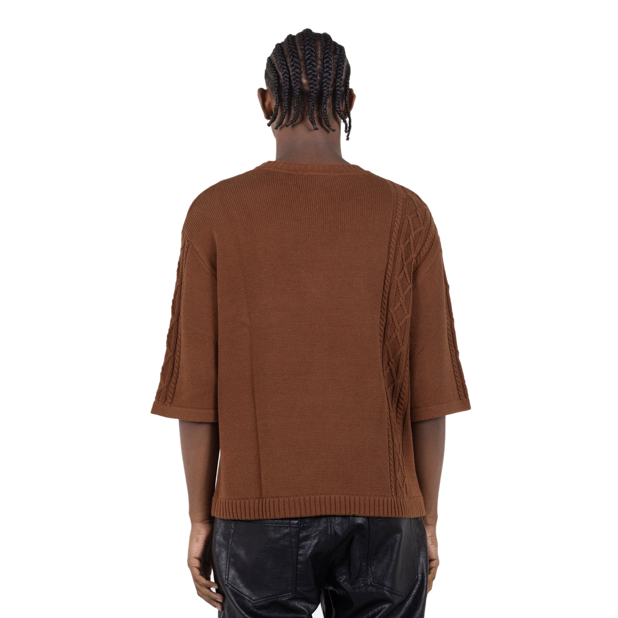 Pleasures Mens Charlie Mock Neck Knit Shirt