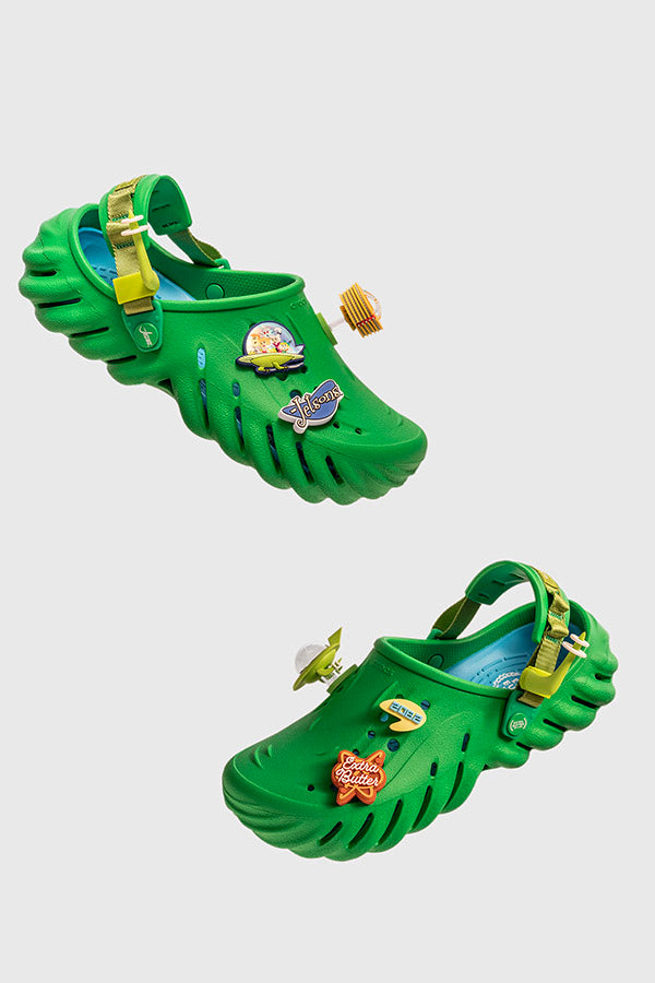 The Jetsons x Extra Butter x Crocs Echo Clogs