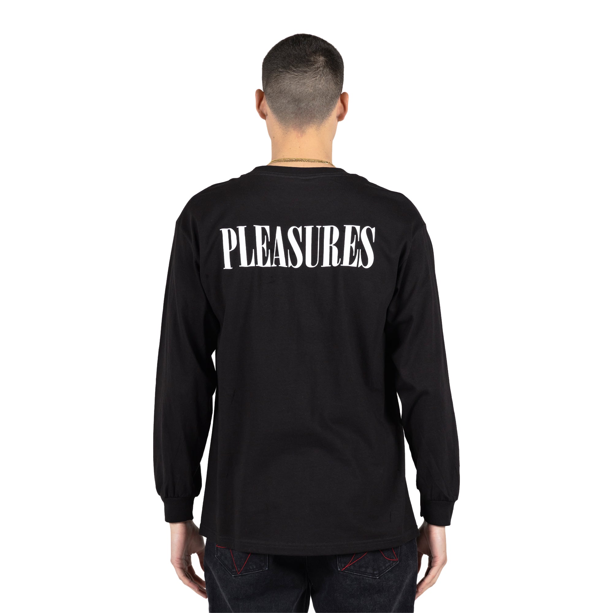 Pleasures Mens Hoops LS Tee