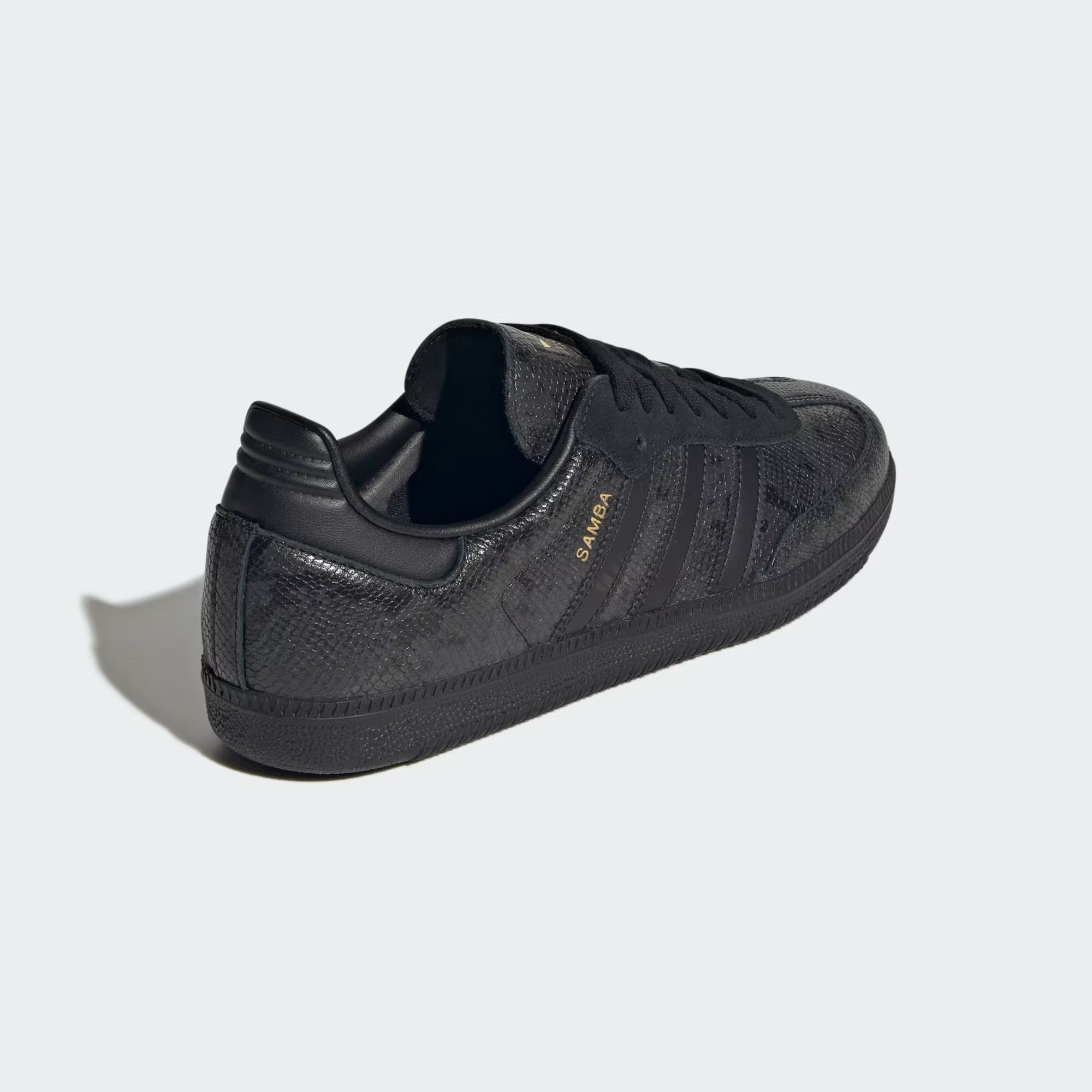 Core Black Sneakers on a white background
