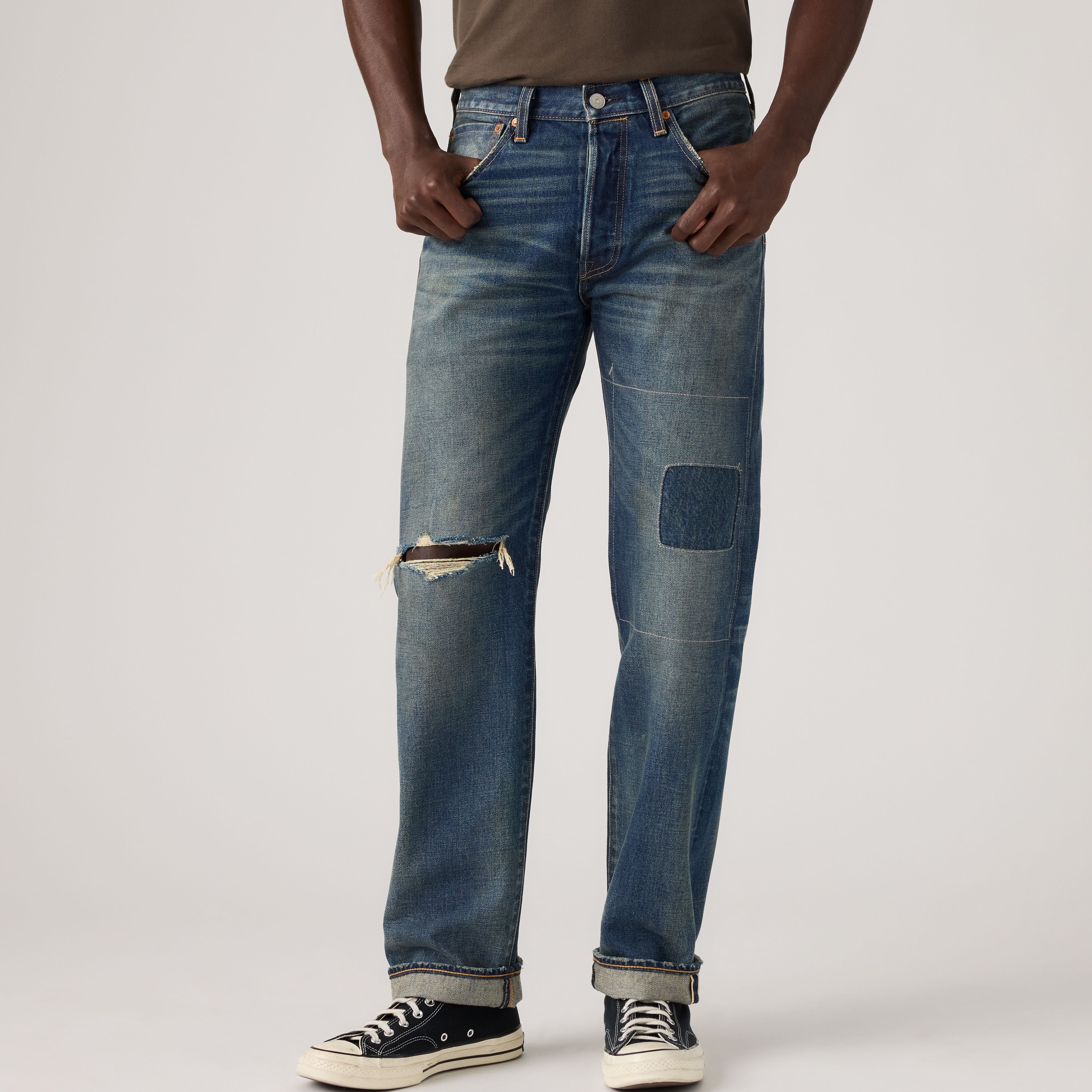 Levi's Mens 501 Original Nevade Farmers DX Pants