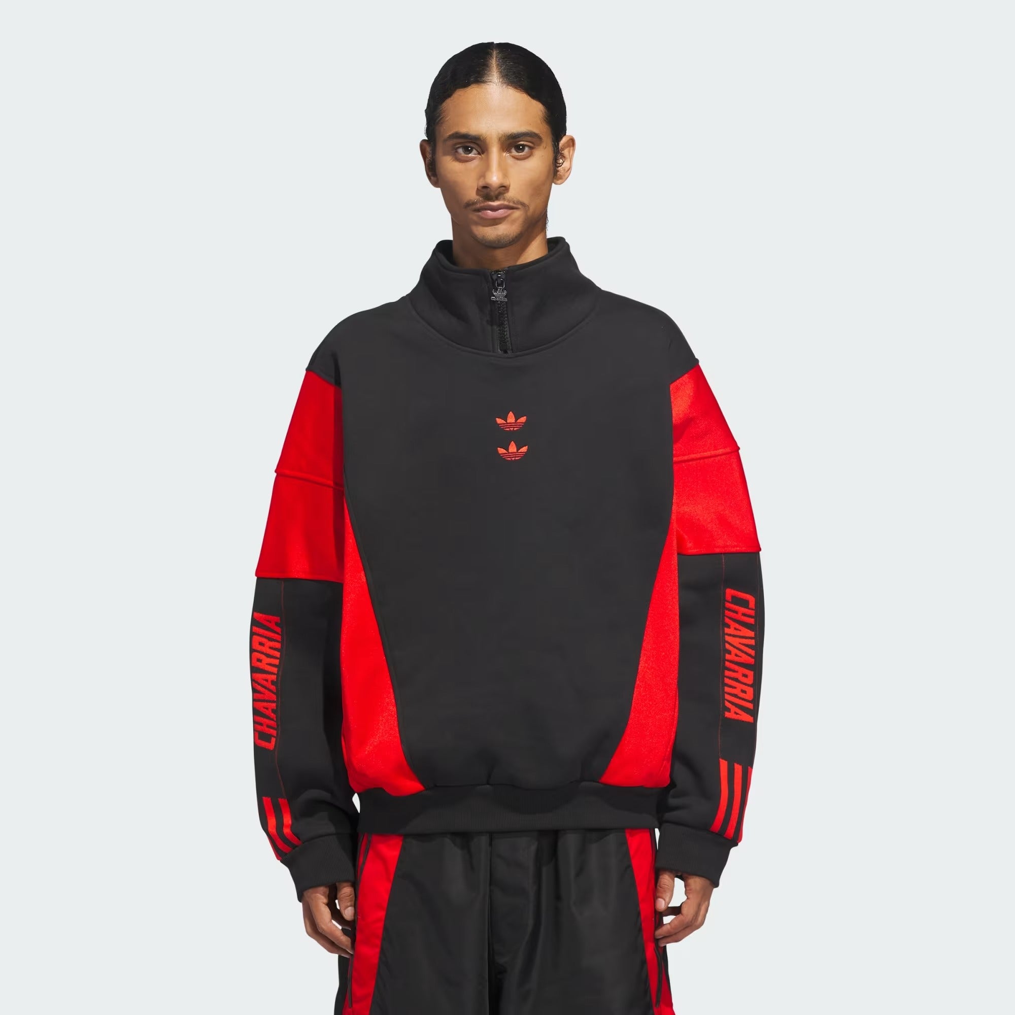 Adidas x Willy Chavarria Mens Wastonville Mockneck Jumper Jacket