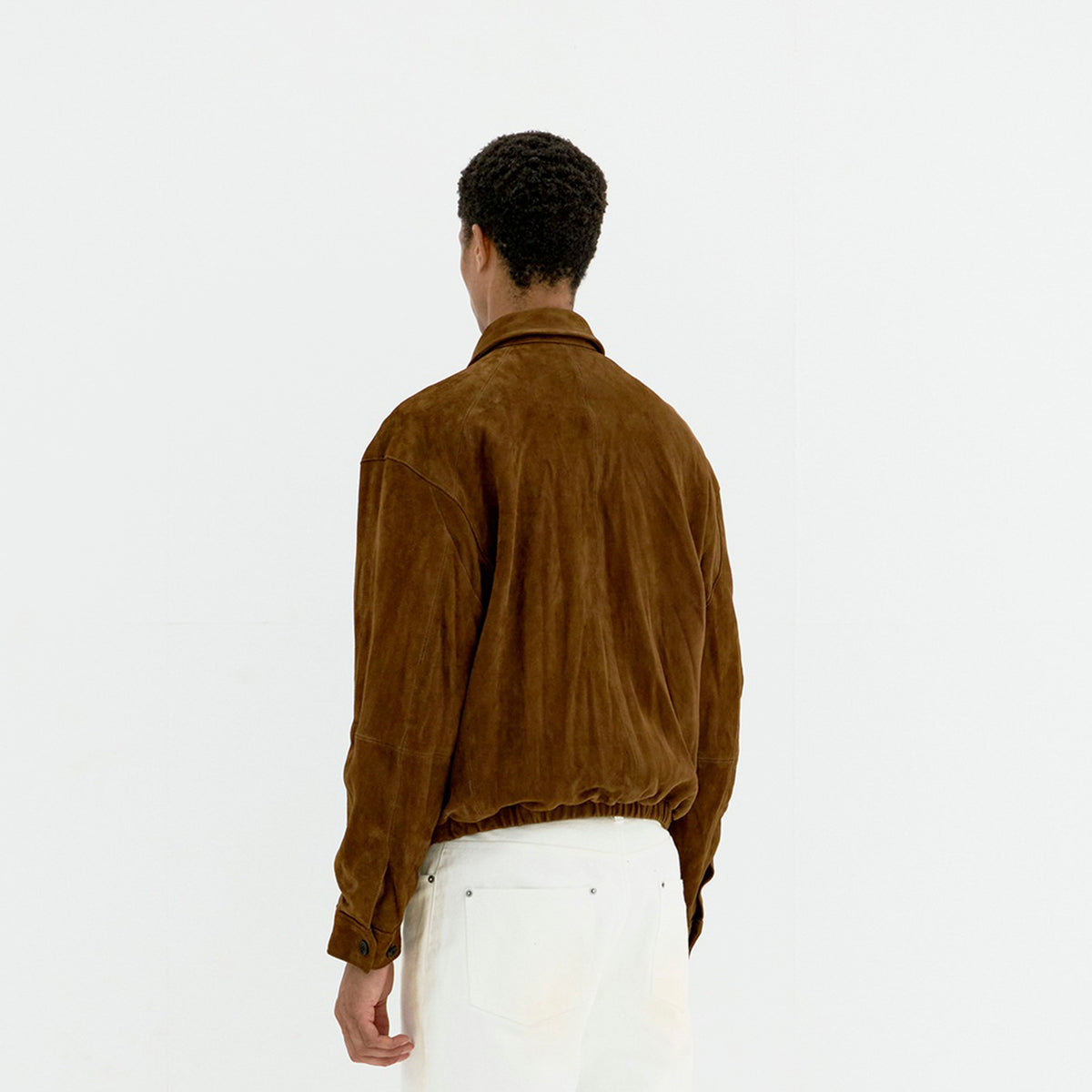Coor Mens Goat Skin Swingtop Pleated Washed Jumper