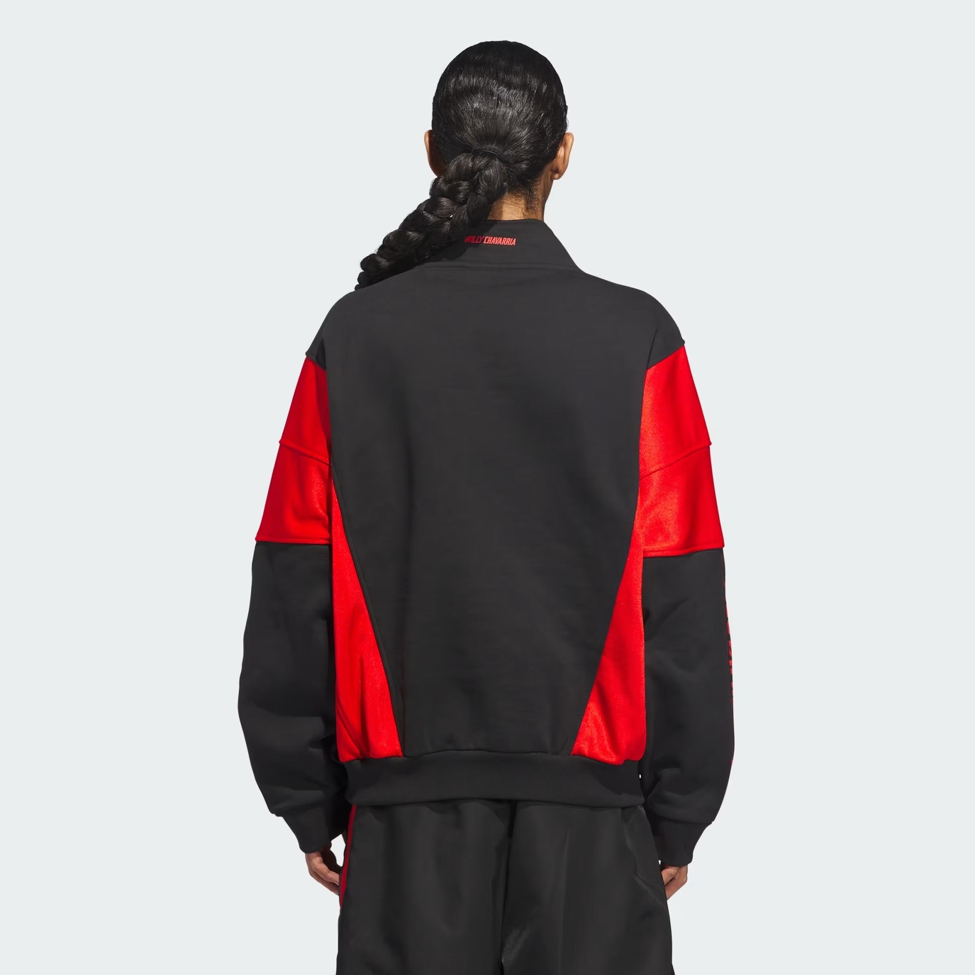Adidas x Willy Chavarria Mens Wastonville Mockneck Jumper Jacket
