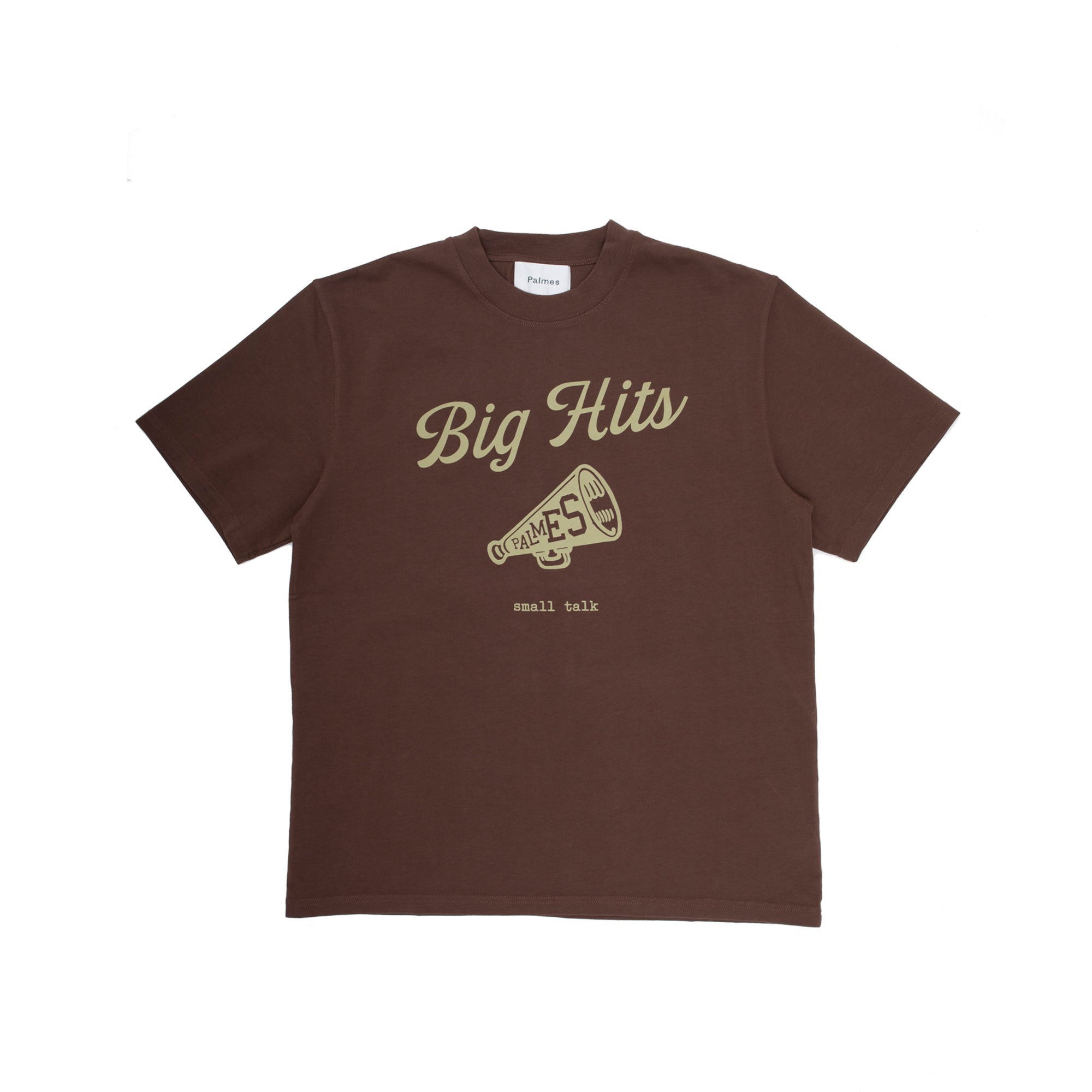 Palmes Mens Hits SS Tee 'Brown'