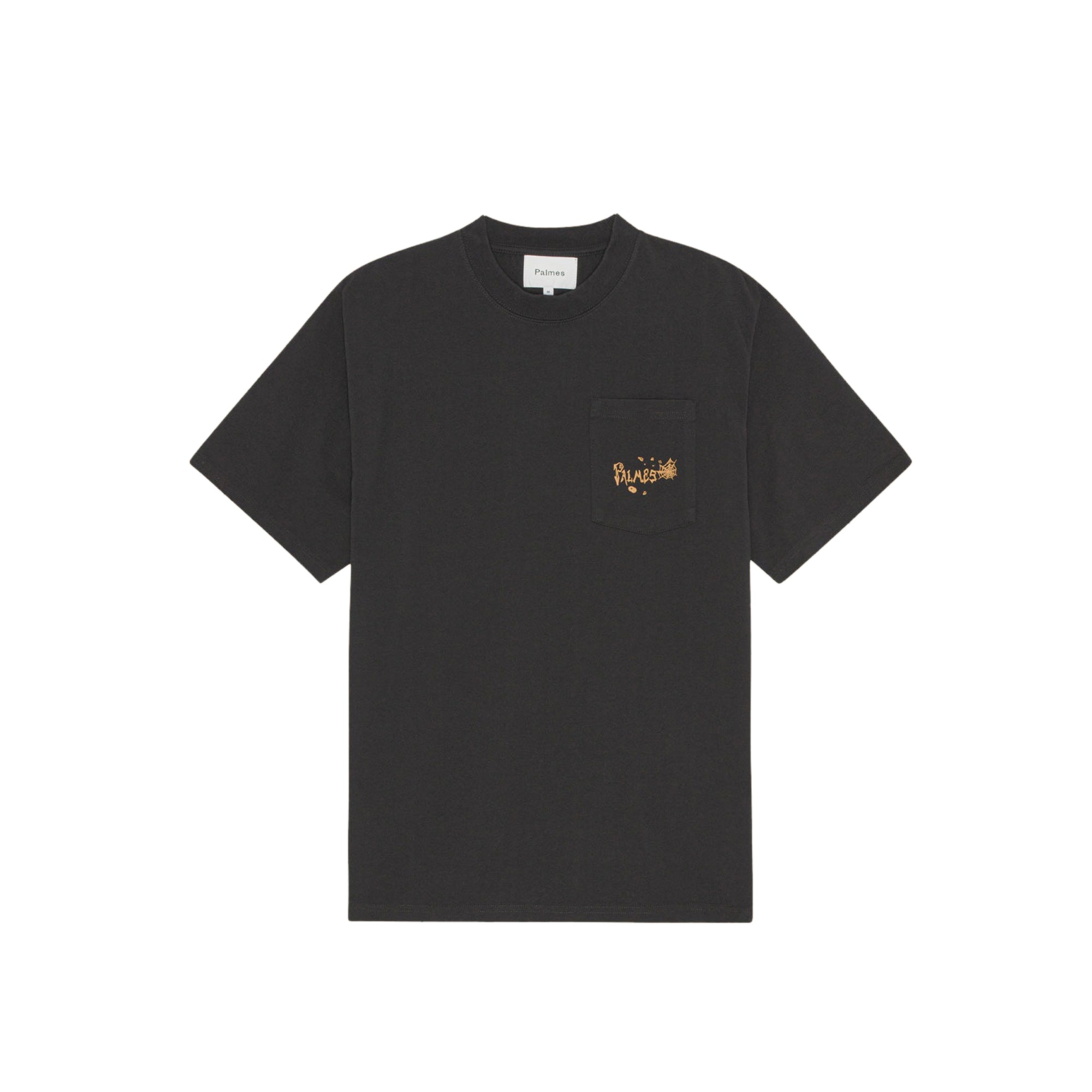 Palmes Mens Punk Pocket T-Shirt 'Black'