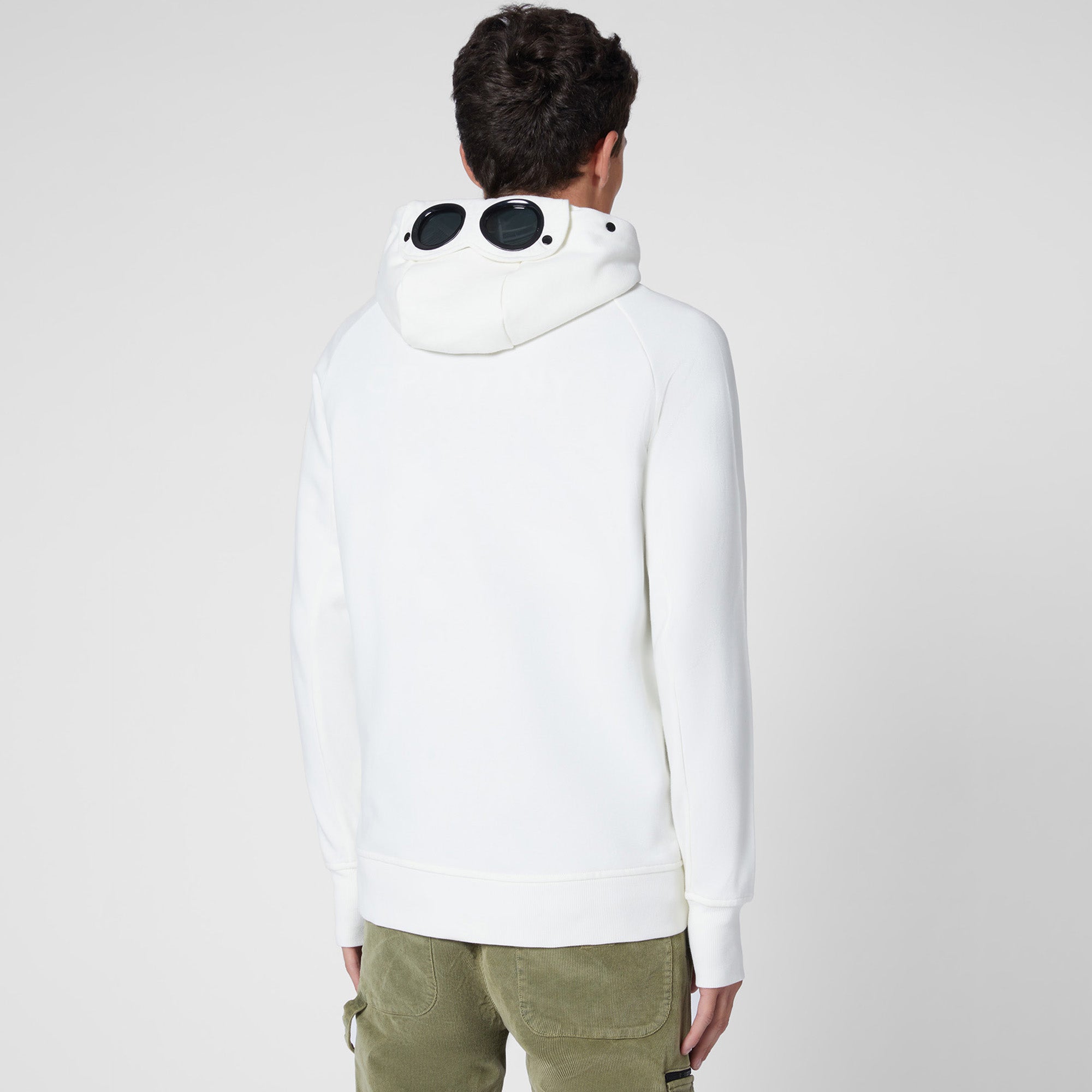 C.P. Company Diagonal Raised Hooded Fleece