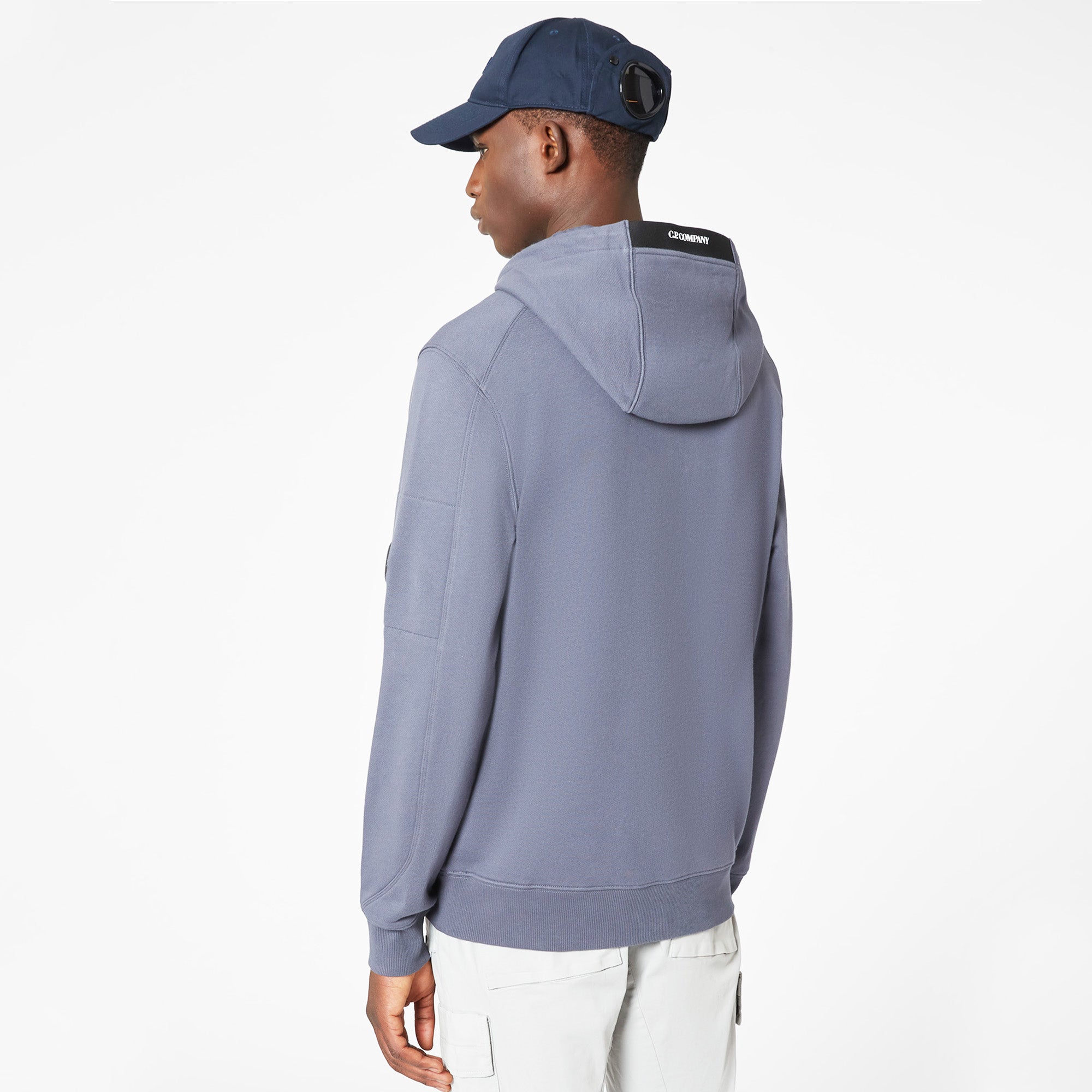 C.P. Company Diagonal Raised Fleece Hoodie