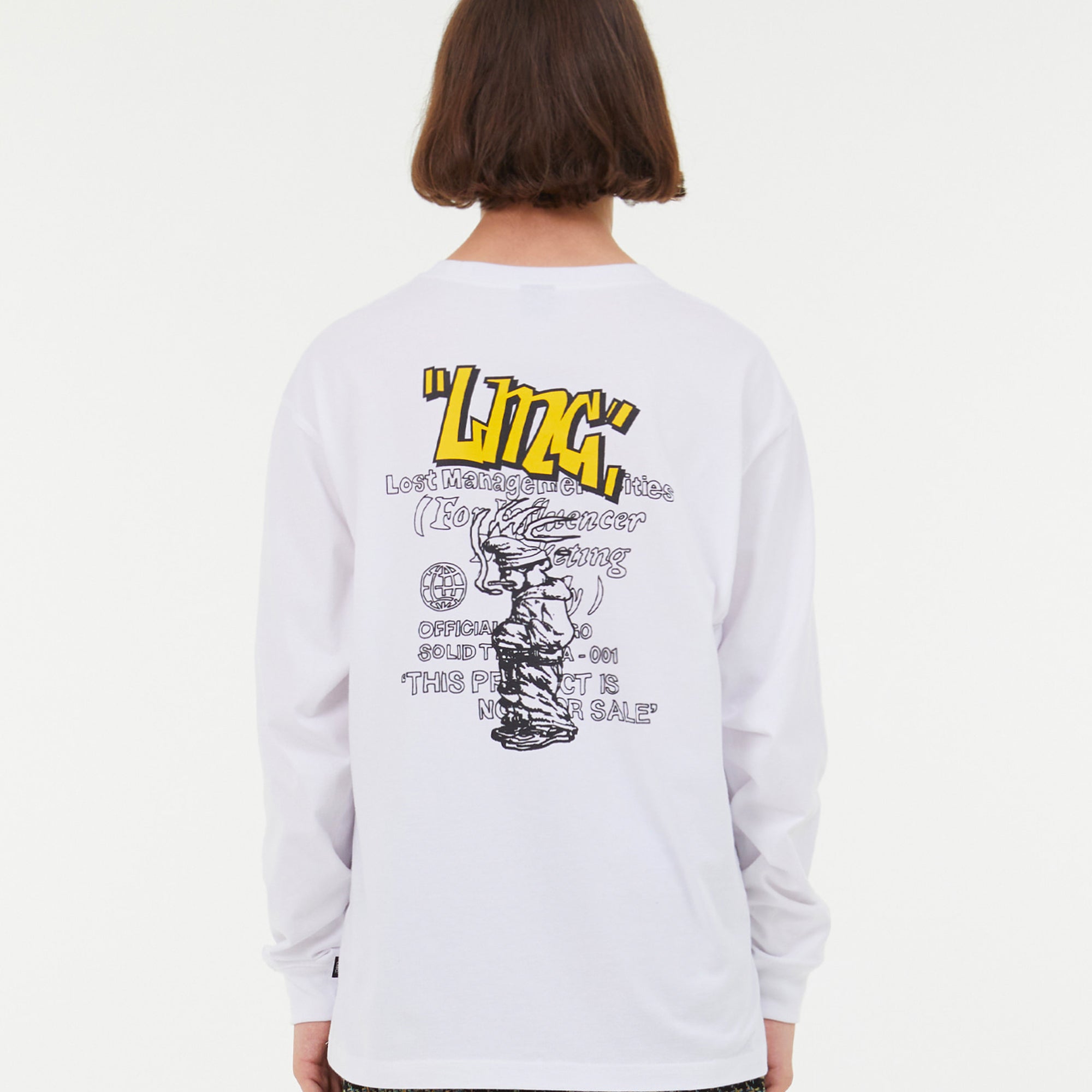 Lost Management Cities Mens Doodle LS Tee