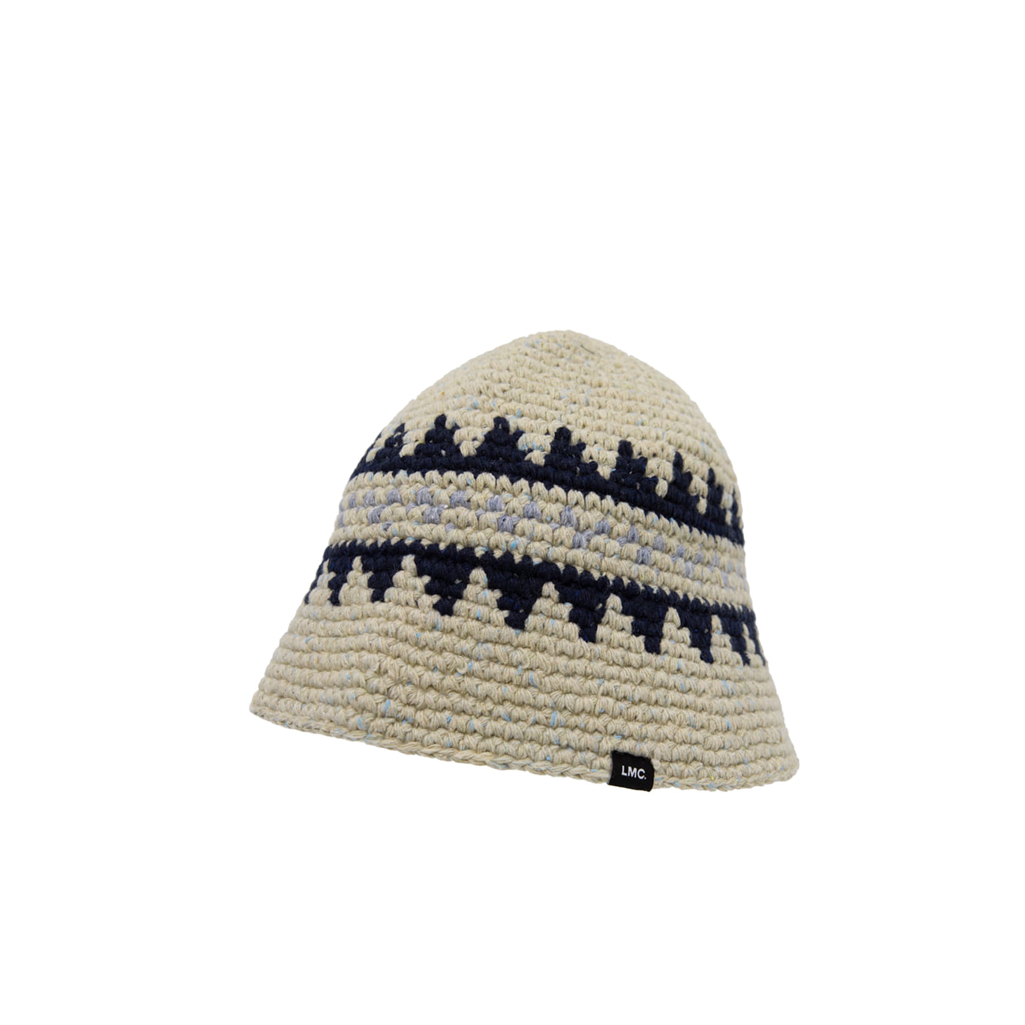 Lost Management Cities Sawtooth Crochet Bucket Hat