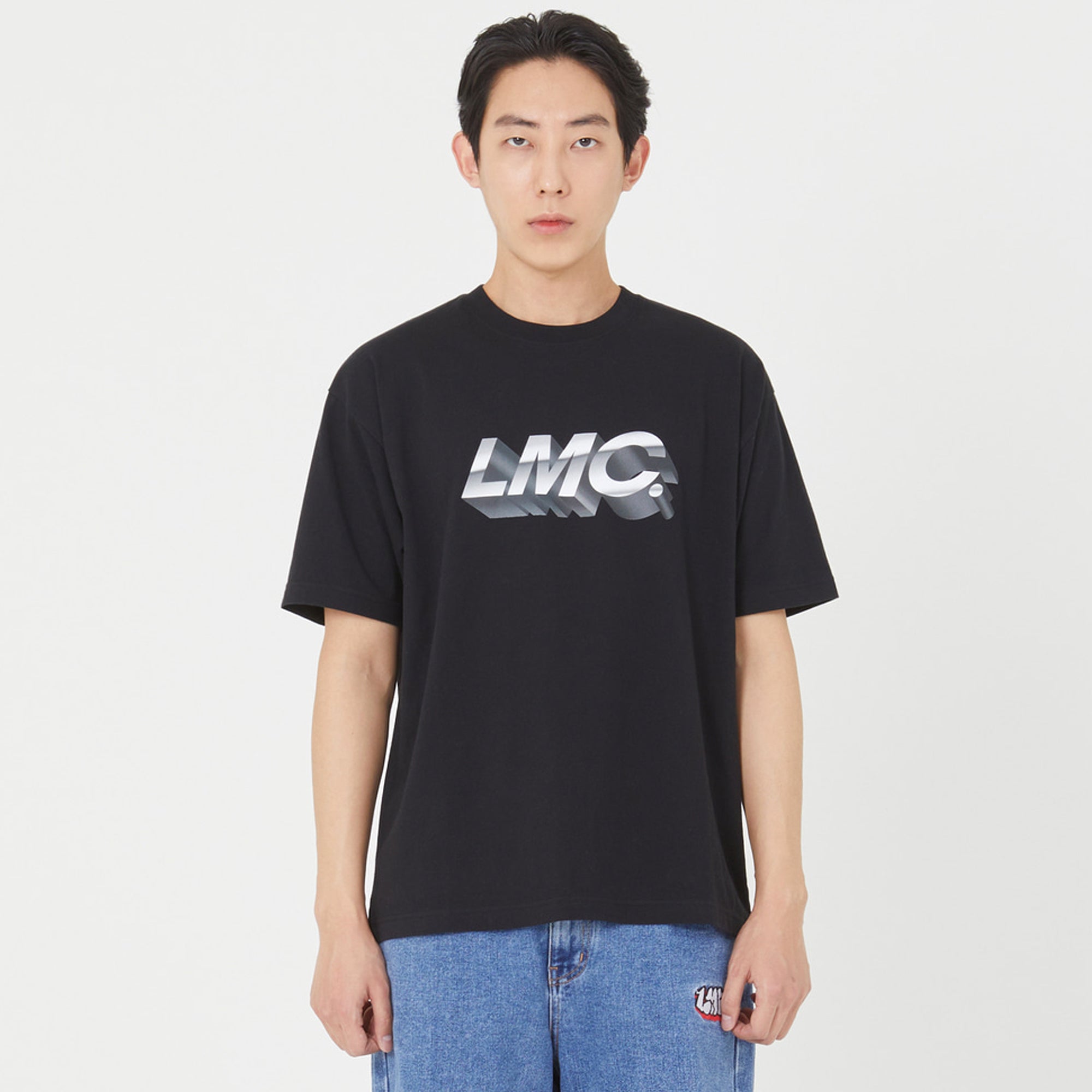 Lost Management Cities Mens 3D Italic OG SS Tee