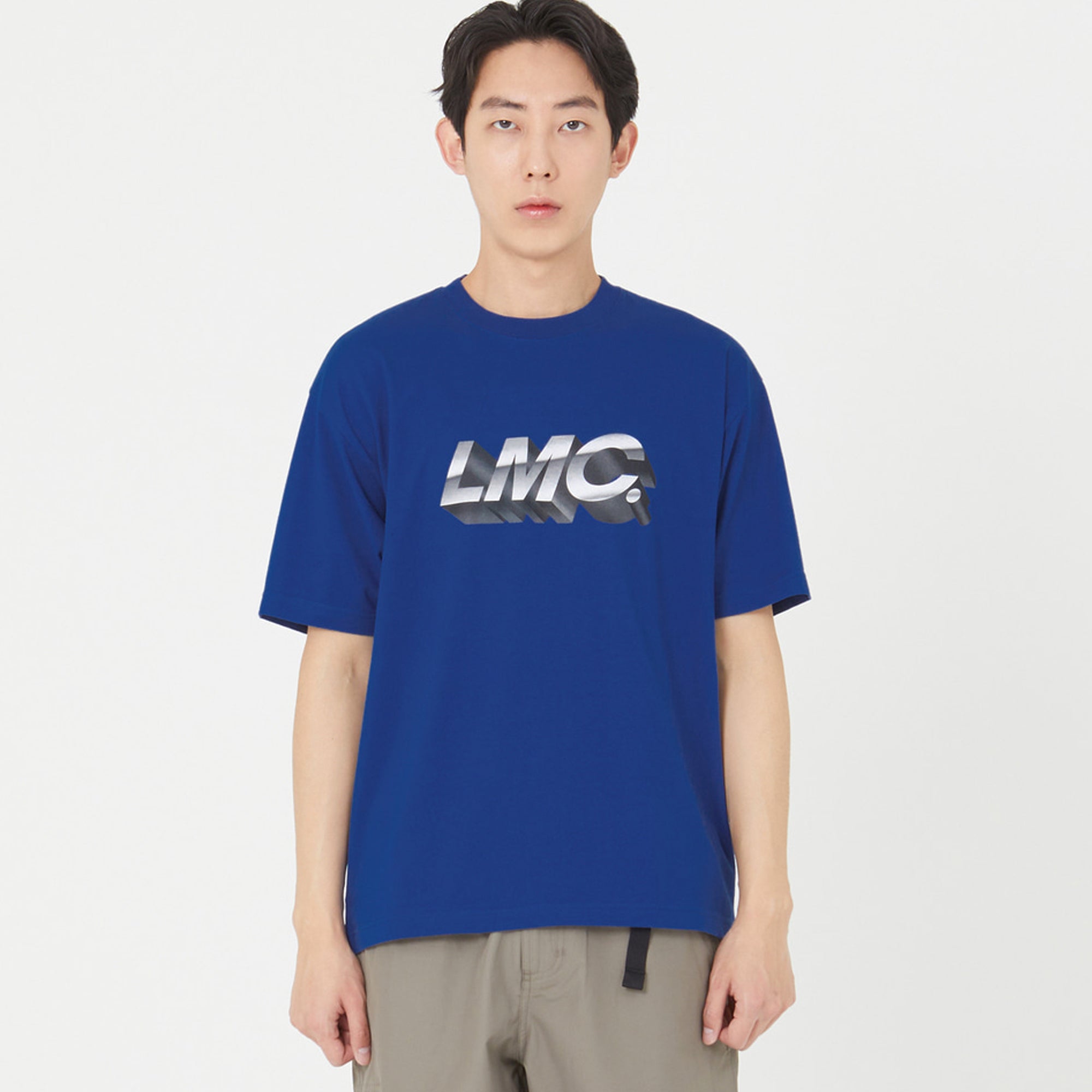 Lost Management Cities Mens 3D Italic OG SS Tee