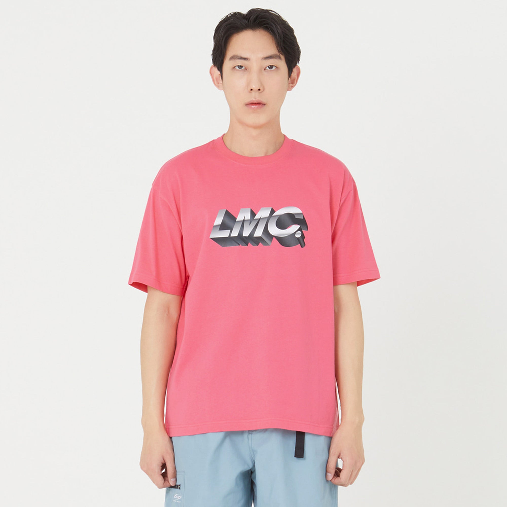 Lost Management Cities Mens 3D Italic OG SS Tee