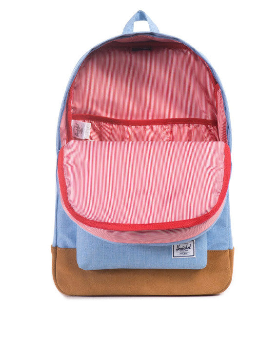 Herschel Supply Co: Heritage Crosshatch (Chambray/Tan)